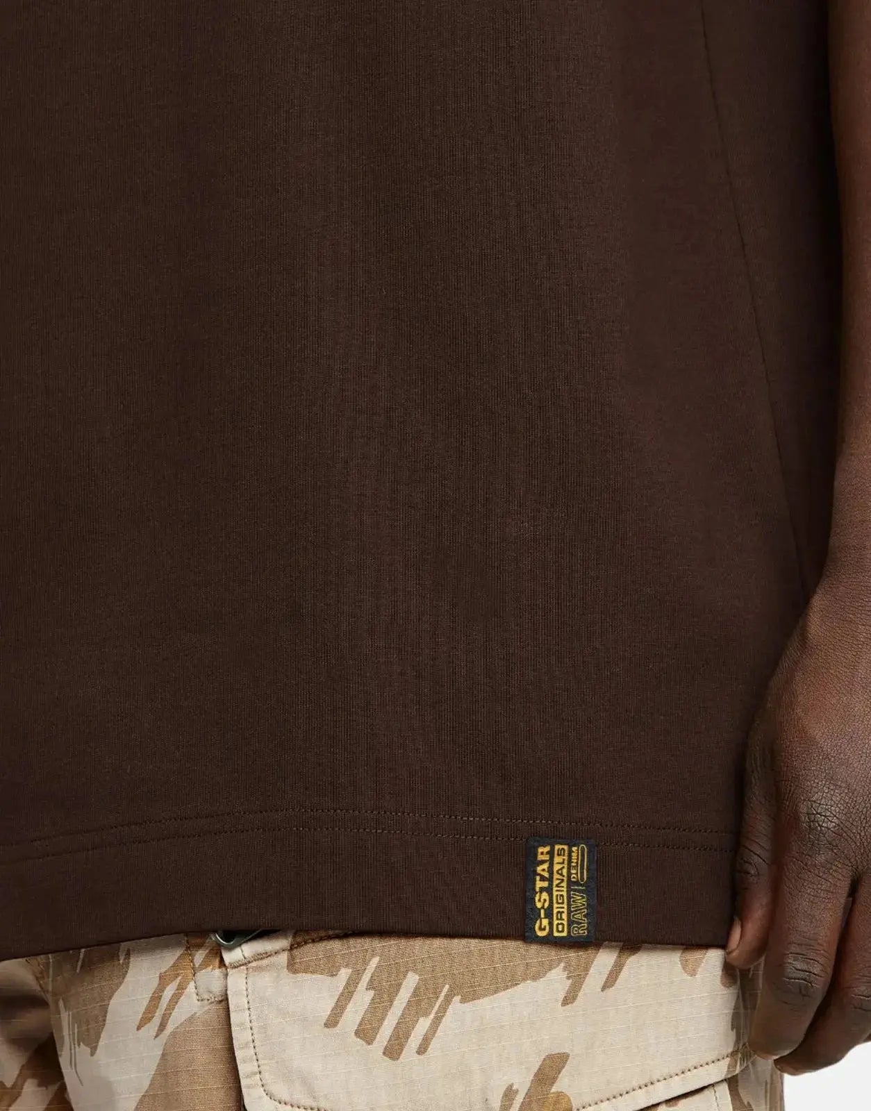 G-Star RAW Essential Loose Deep Brown T-Shirt - Subwear