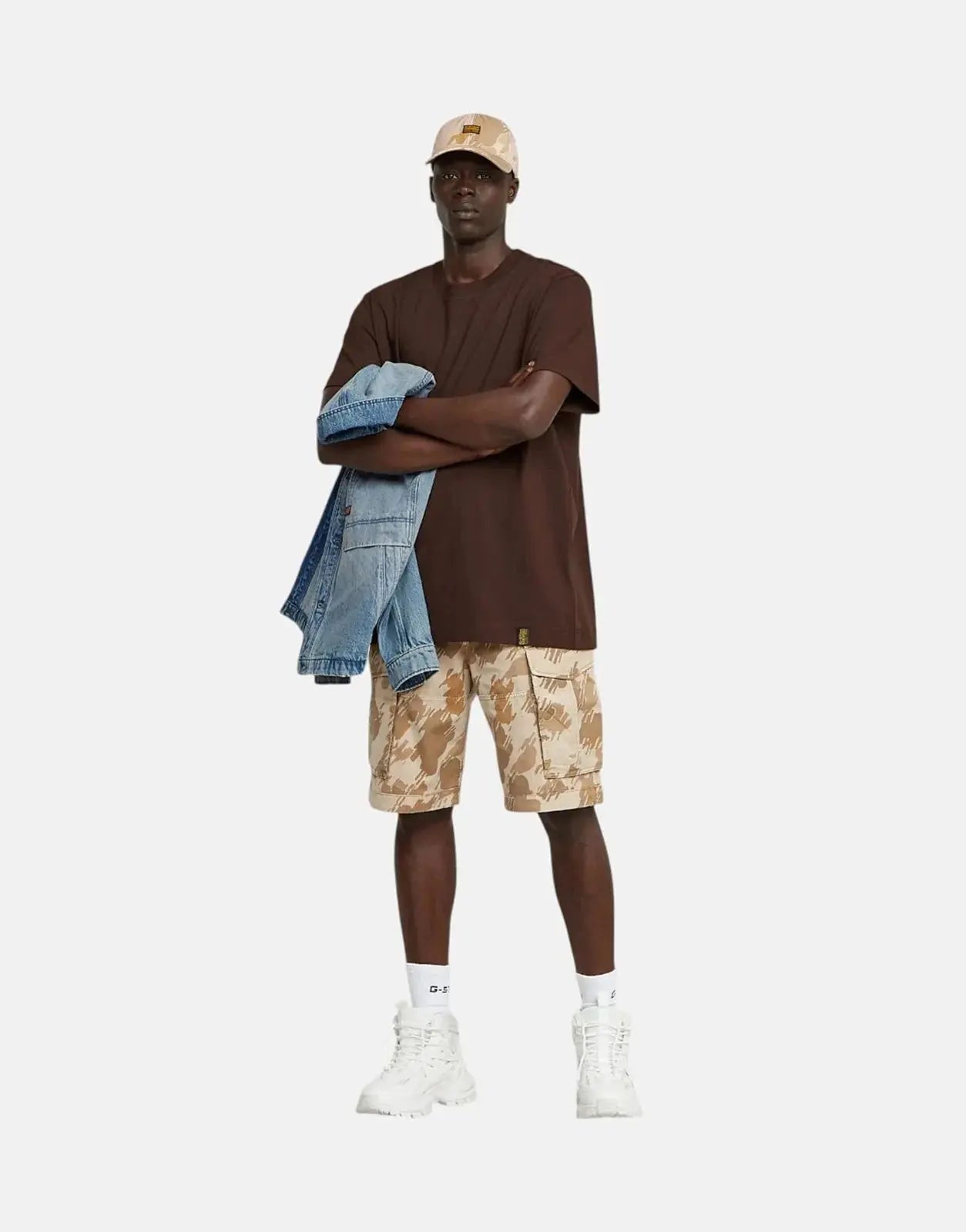 G-Star RAW Essential Loose Deep Brown T-Shirt - Subwear