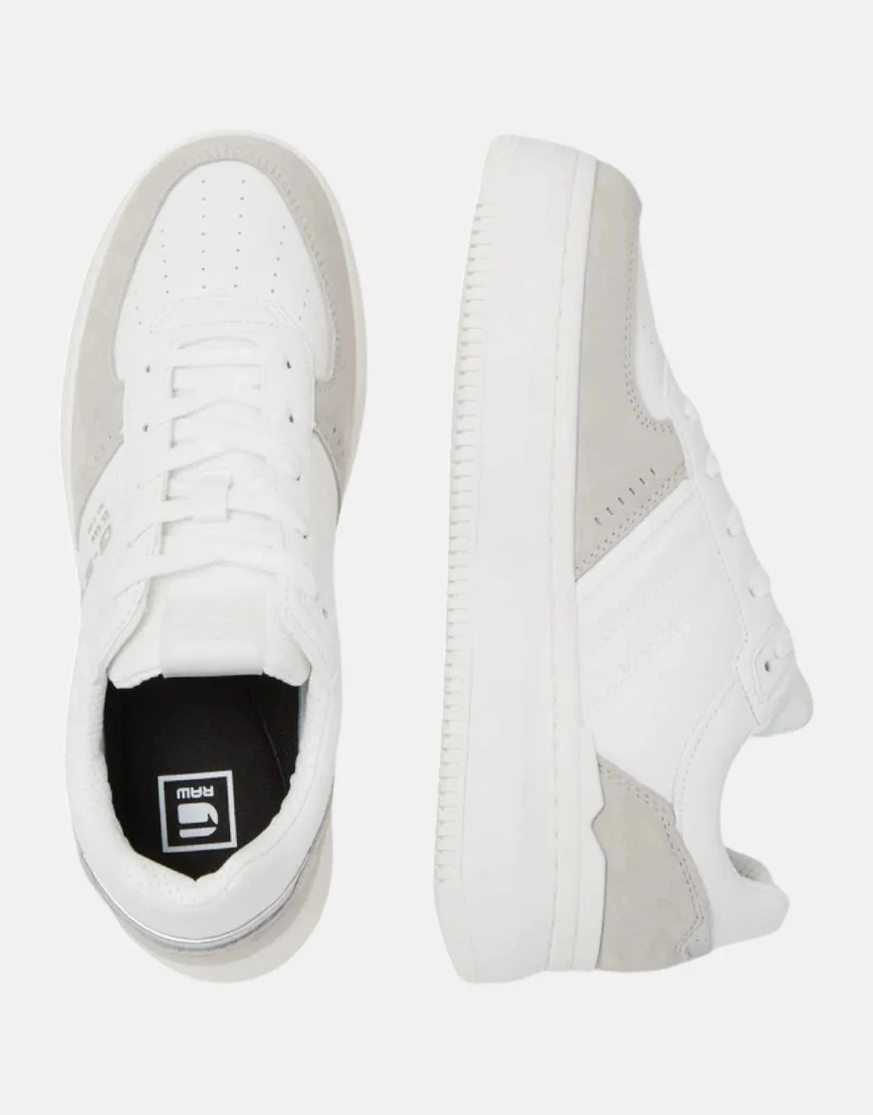 G-Star RAW Eve Basic White Leather Sneaker - Subwear