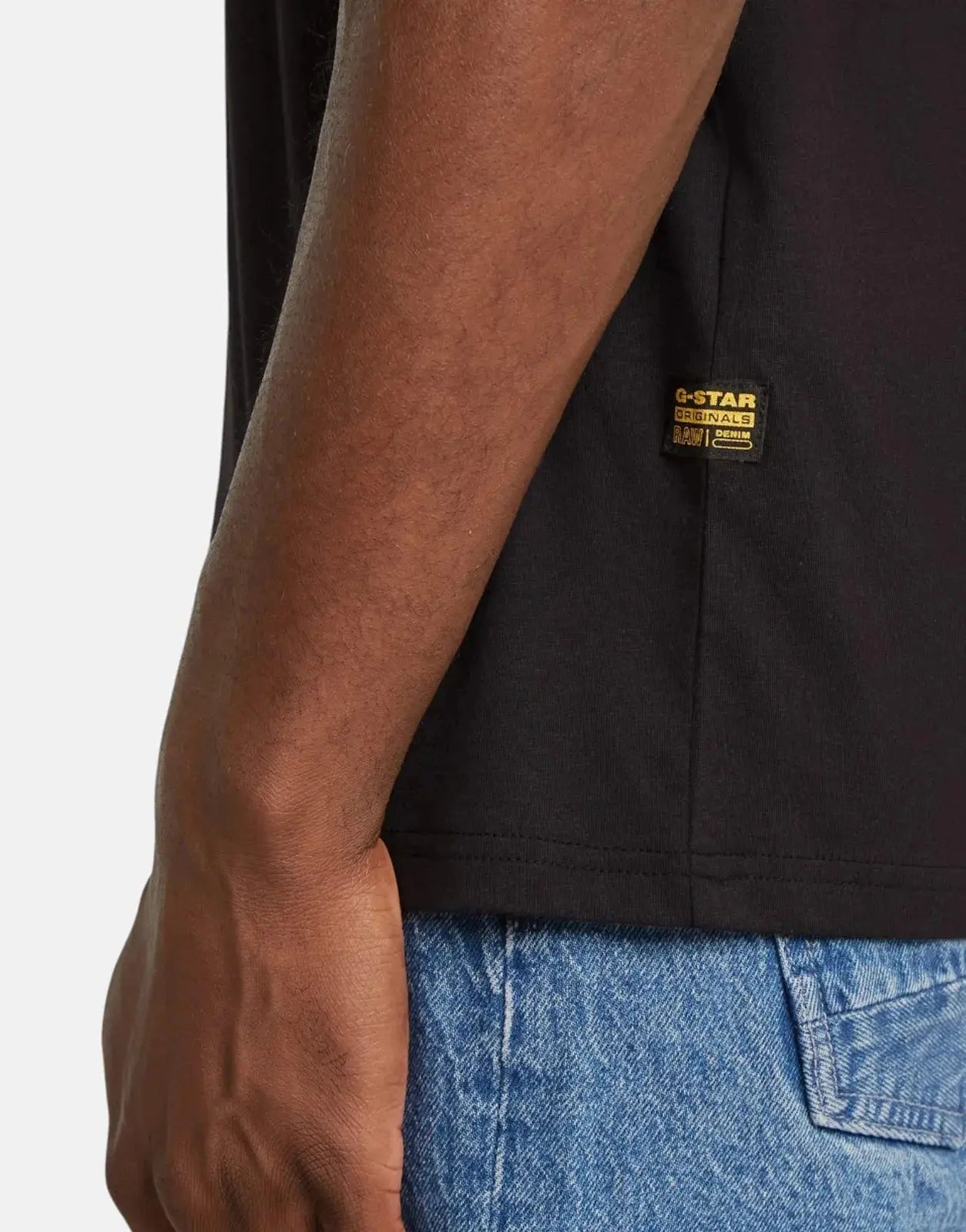 G-Star RAW Finger Print Burger Black T-Shirt - Subwear