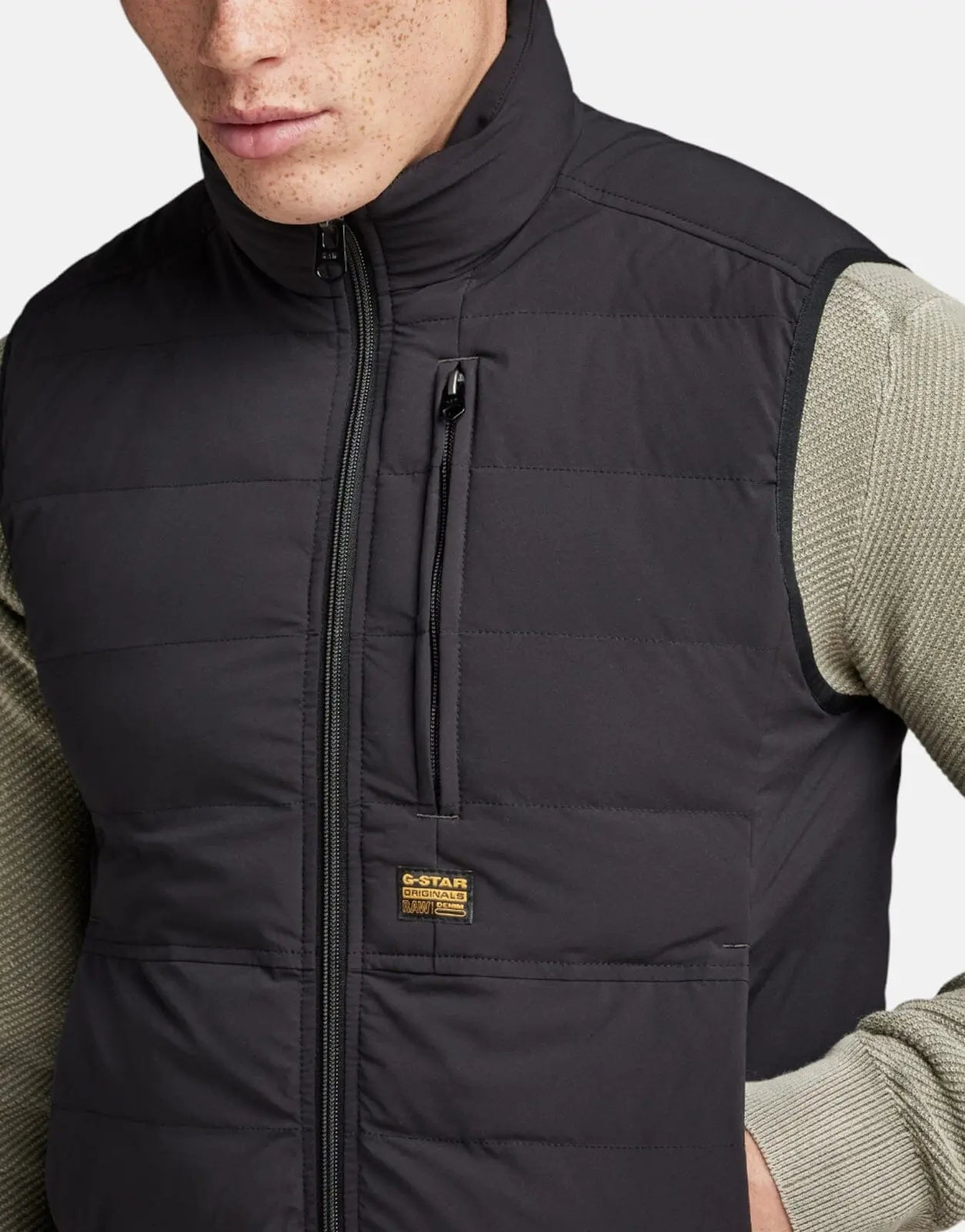 G-Star RAW Foundation Liner Vest Dk Black - Subwear