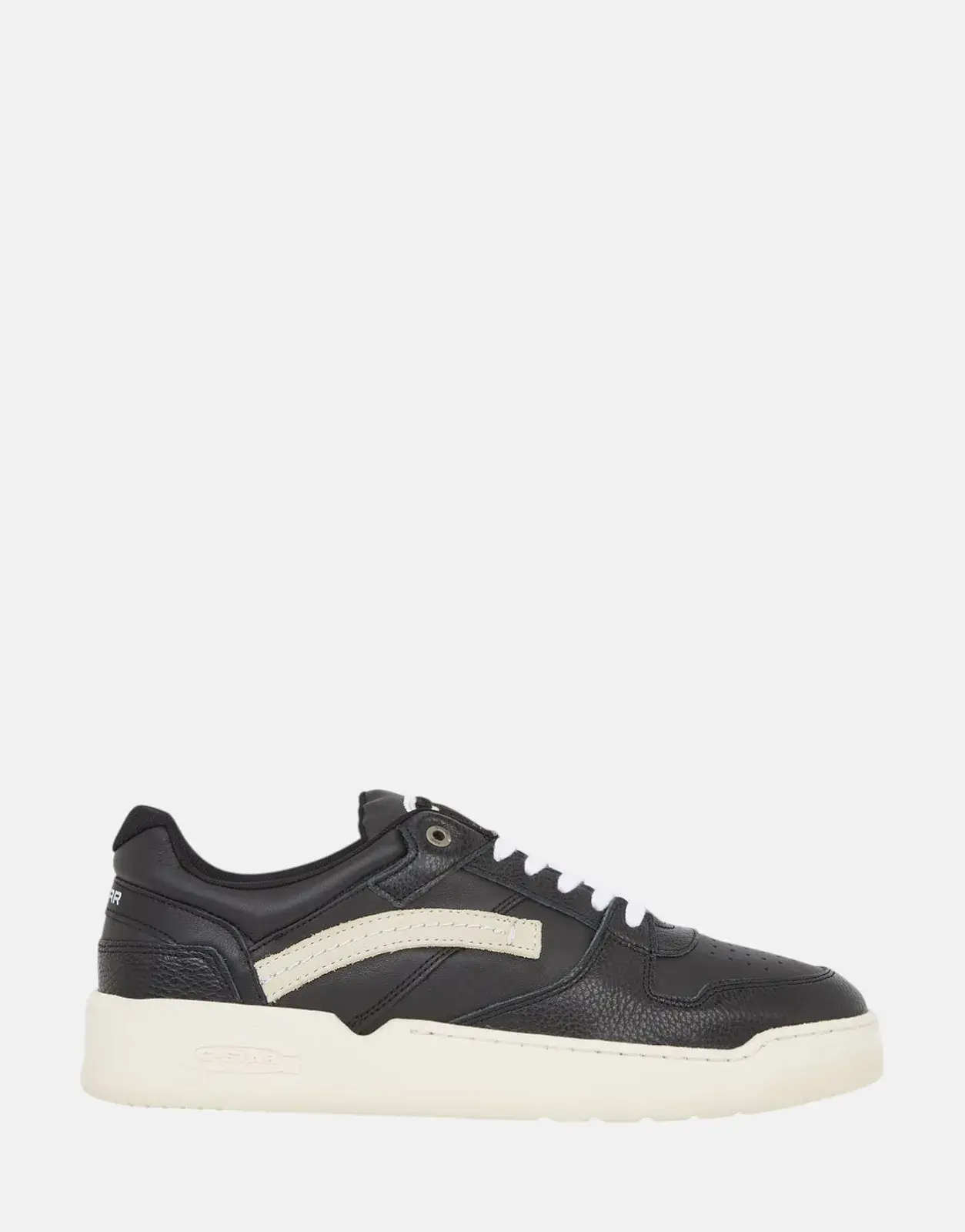 G-Star RAW Grid Lea Black/Off White Sneakers - Subwear
