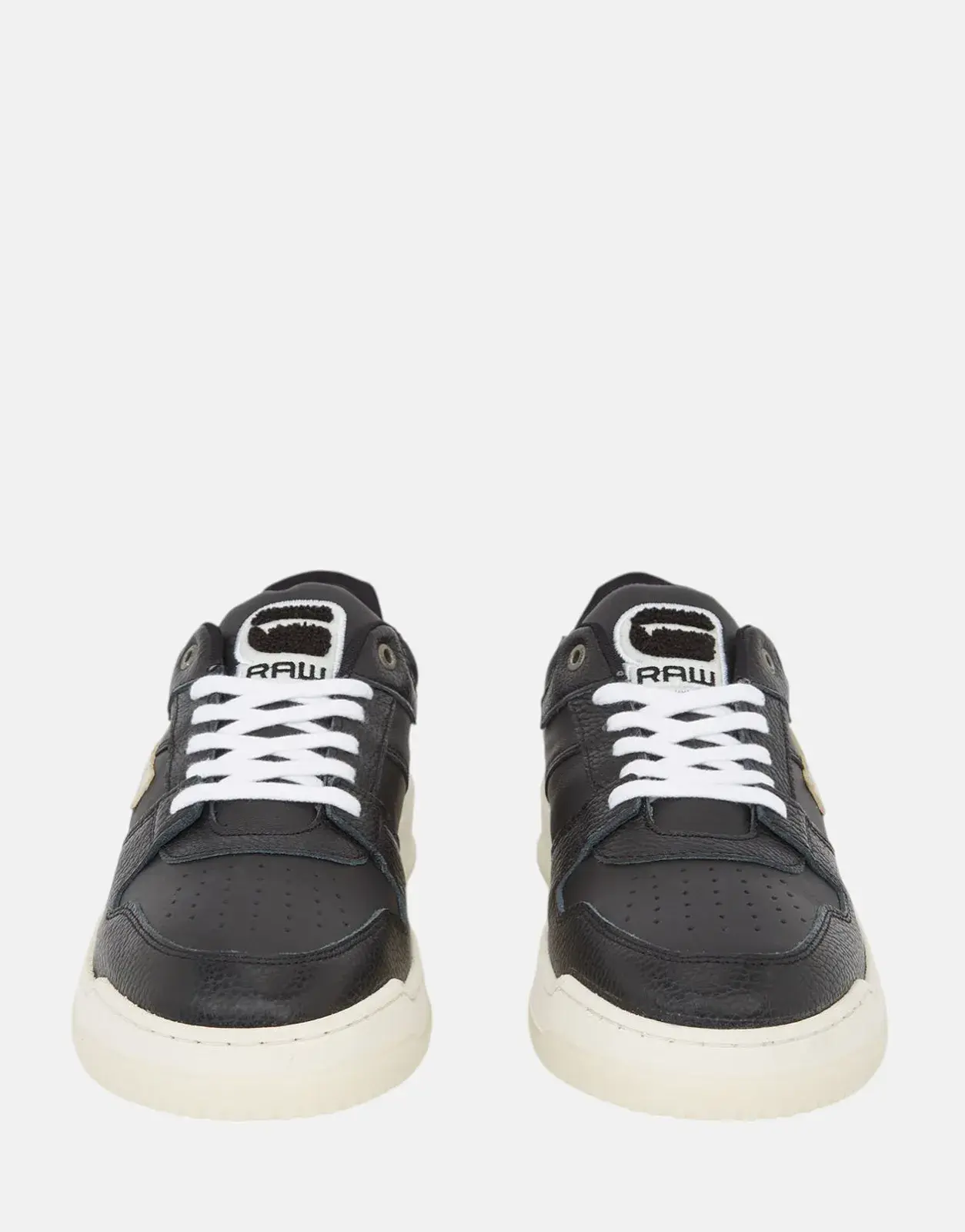 G-Star RAW Grid Lea Black/Off White Sneakers - Subwear
