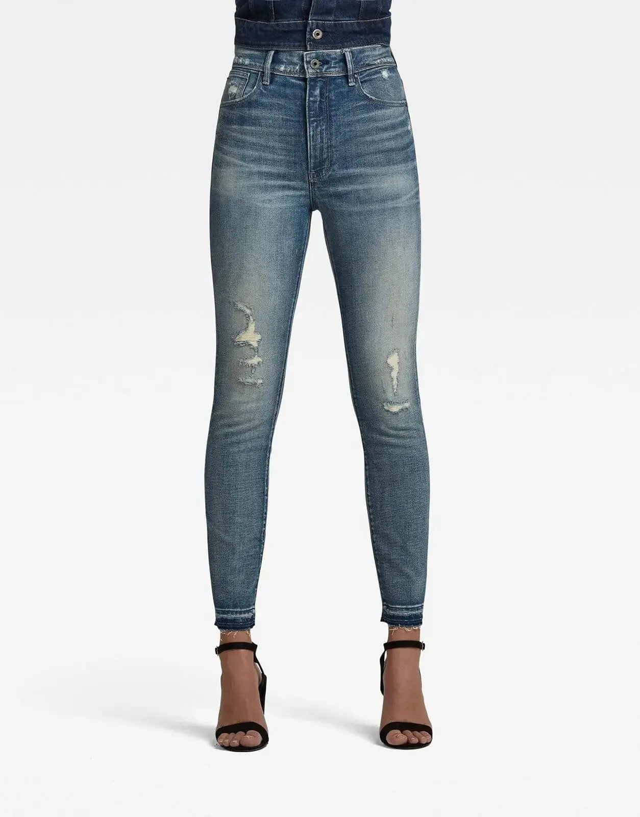 G-Star RAW Kafey Ultra High Ankle Jeans - Subwear