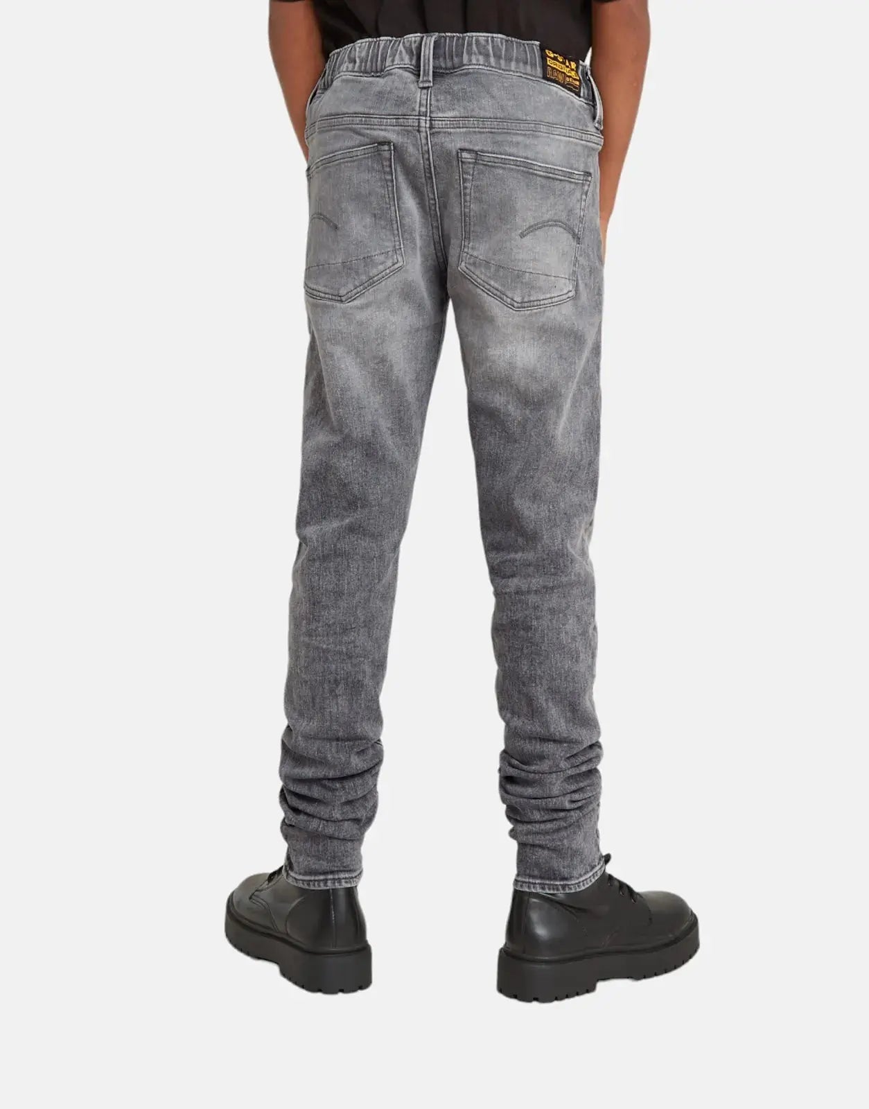 G-Star RAW Kids 3301 Slim Pull-Up Jeans Faded Grey - Subwear