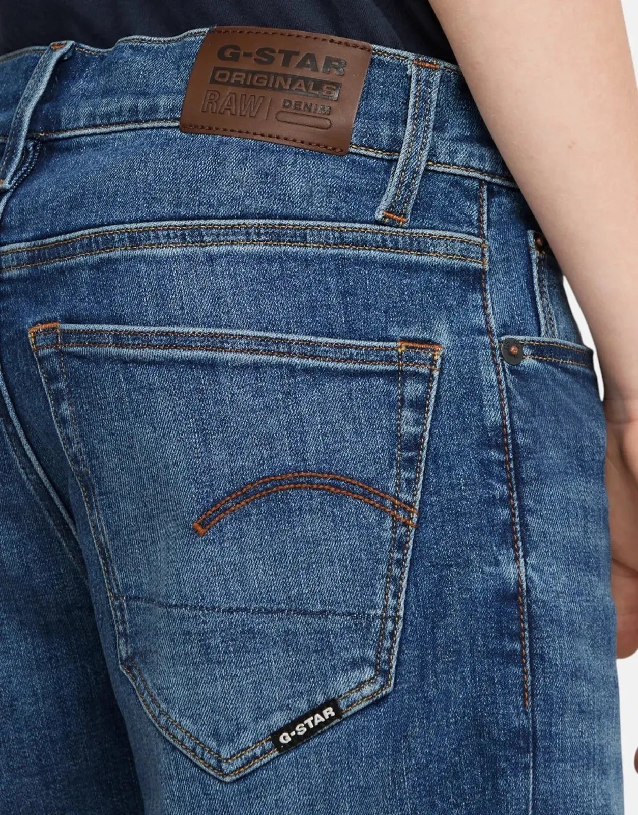G-Star RAW Kids 3301 Straight Medium Aged Jeans - Subwear