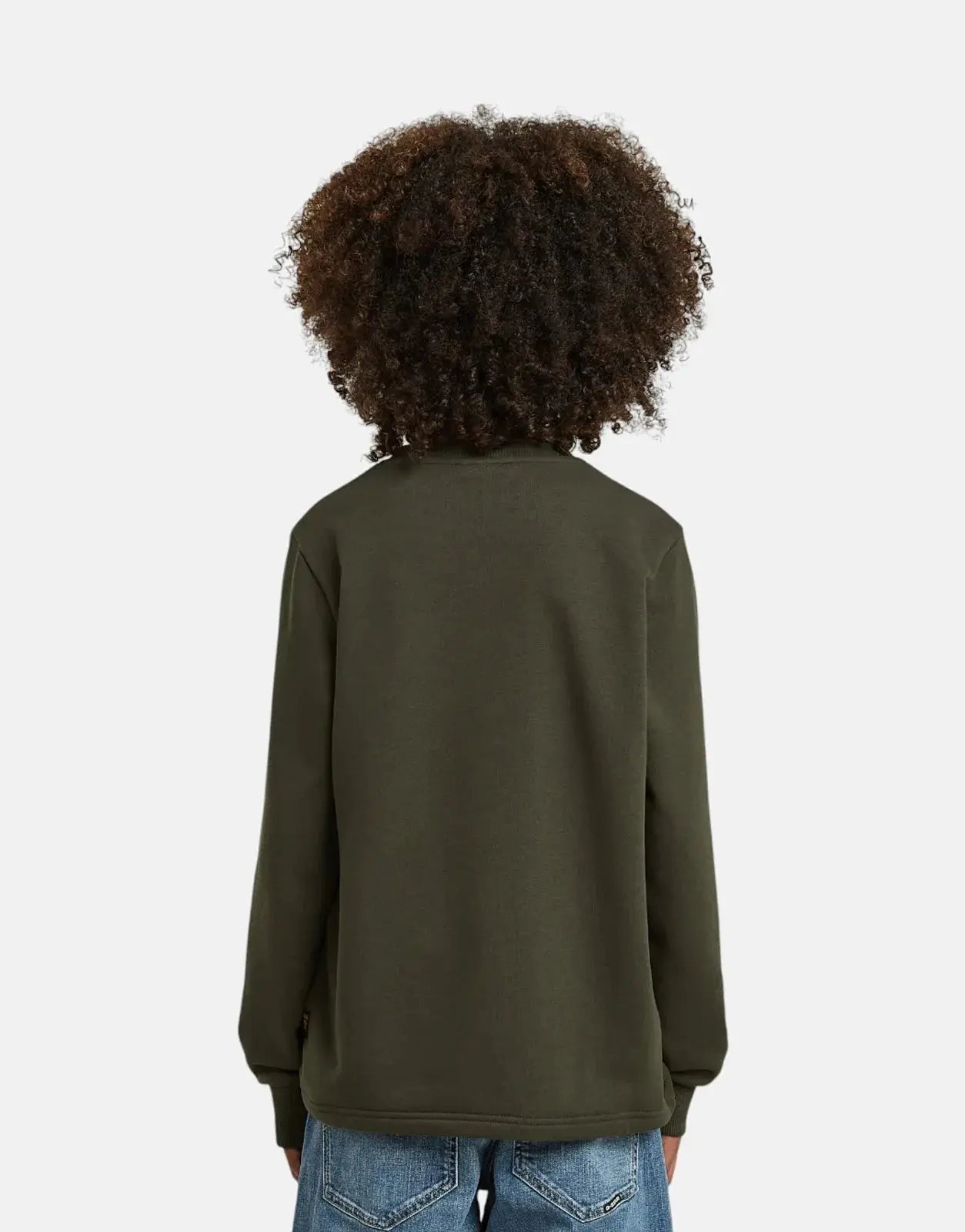 G-Star RAW Kids Crew Unbrushed Grey Sweatshirt - Subwear