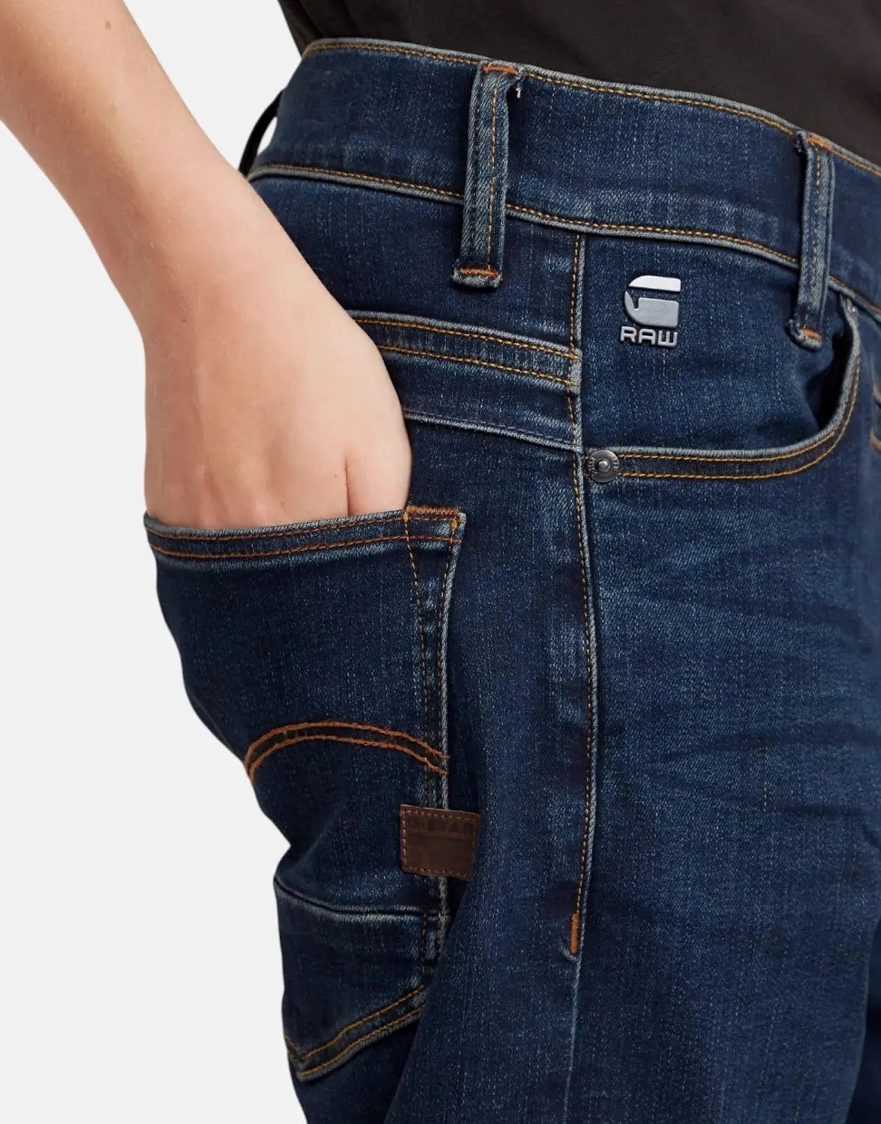 G-Star RAW Kids D-STAQ Slim Dark Aged Jeans - Subwear