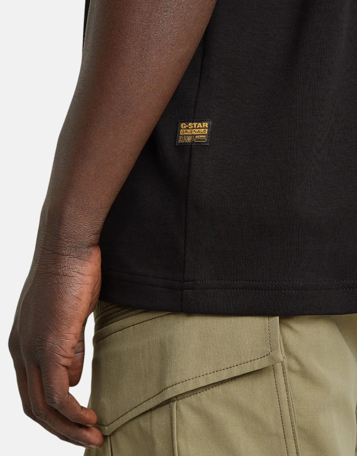 G-Star RAW Old Skool Logo Black T-Shirt - Subwear