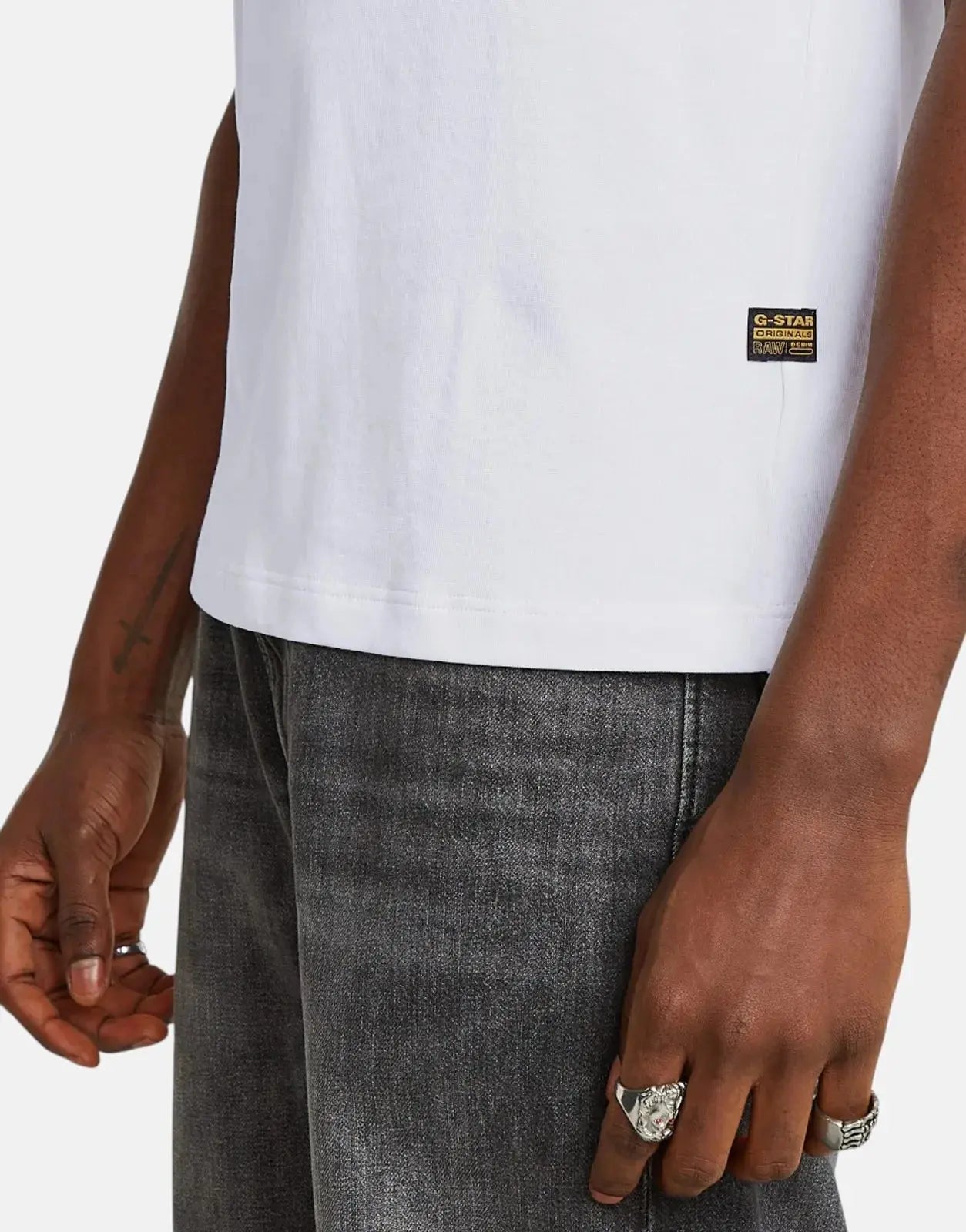 G-Star RAW Originals White T-Shirt - Subwear