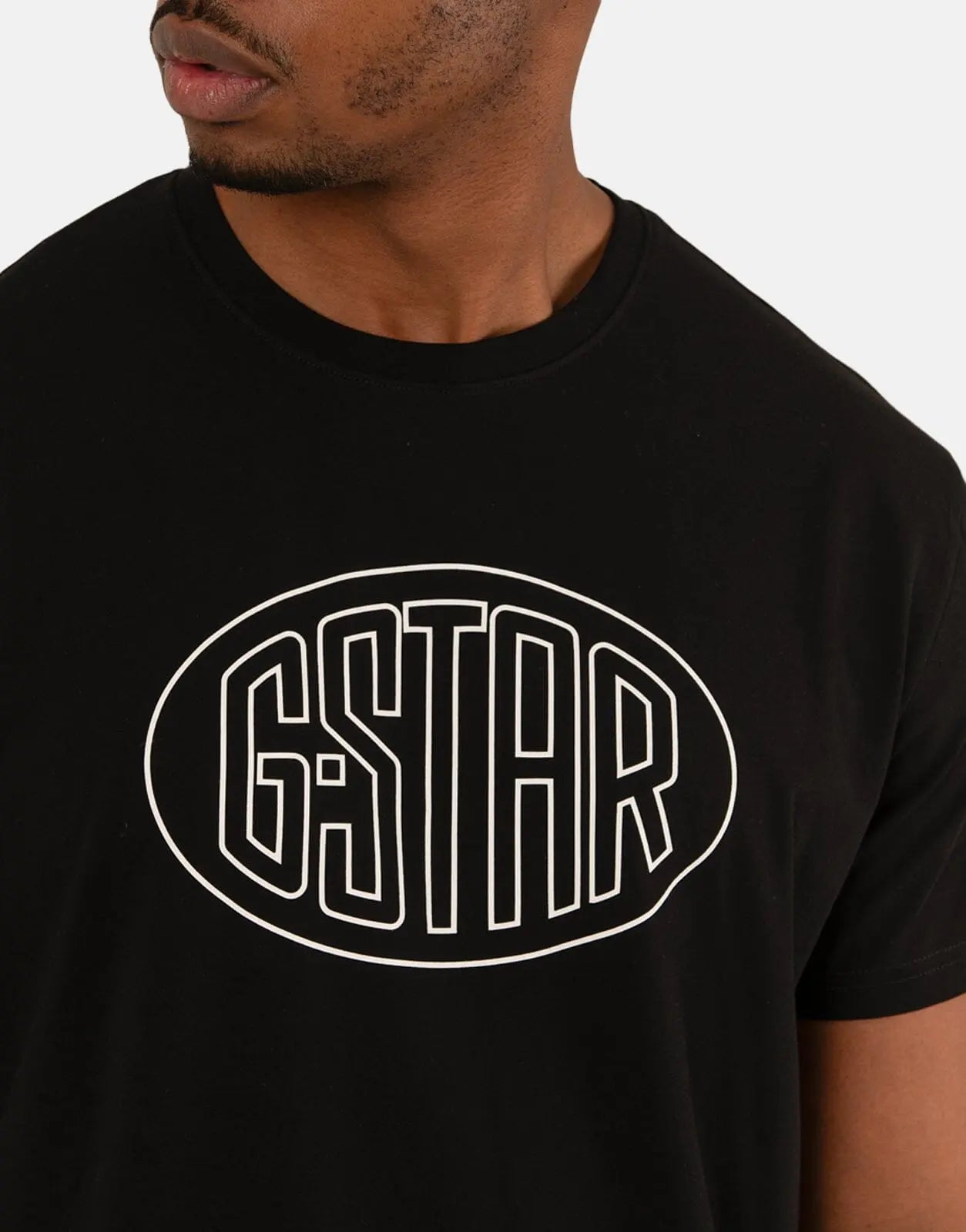 G-Star RAW Oval T-Shirt Dk Black - Subwear