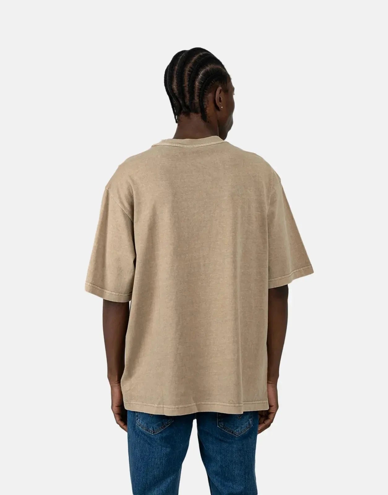 G-Star RAW Overdyed Center Chest Boxy Safari T-Shirt - Subwear