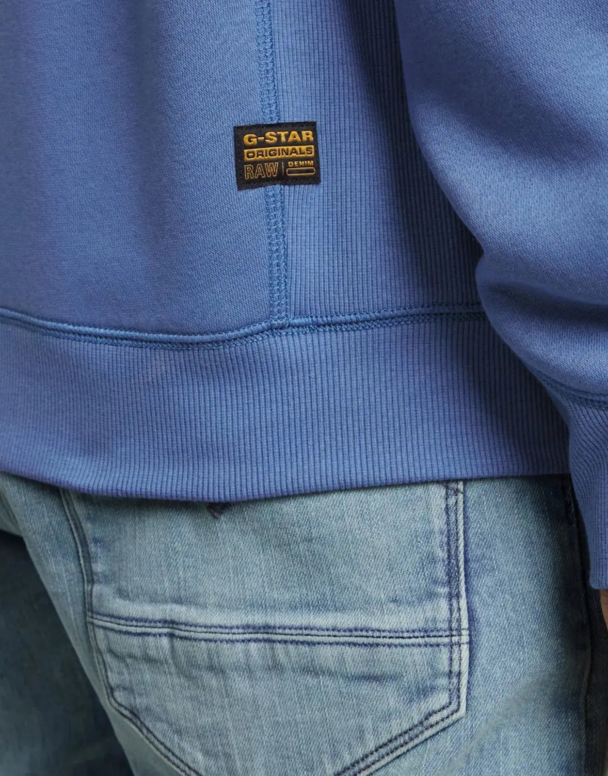 G-Star RAW Premium Core Sweatshirt Dutch Blue - Subwear