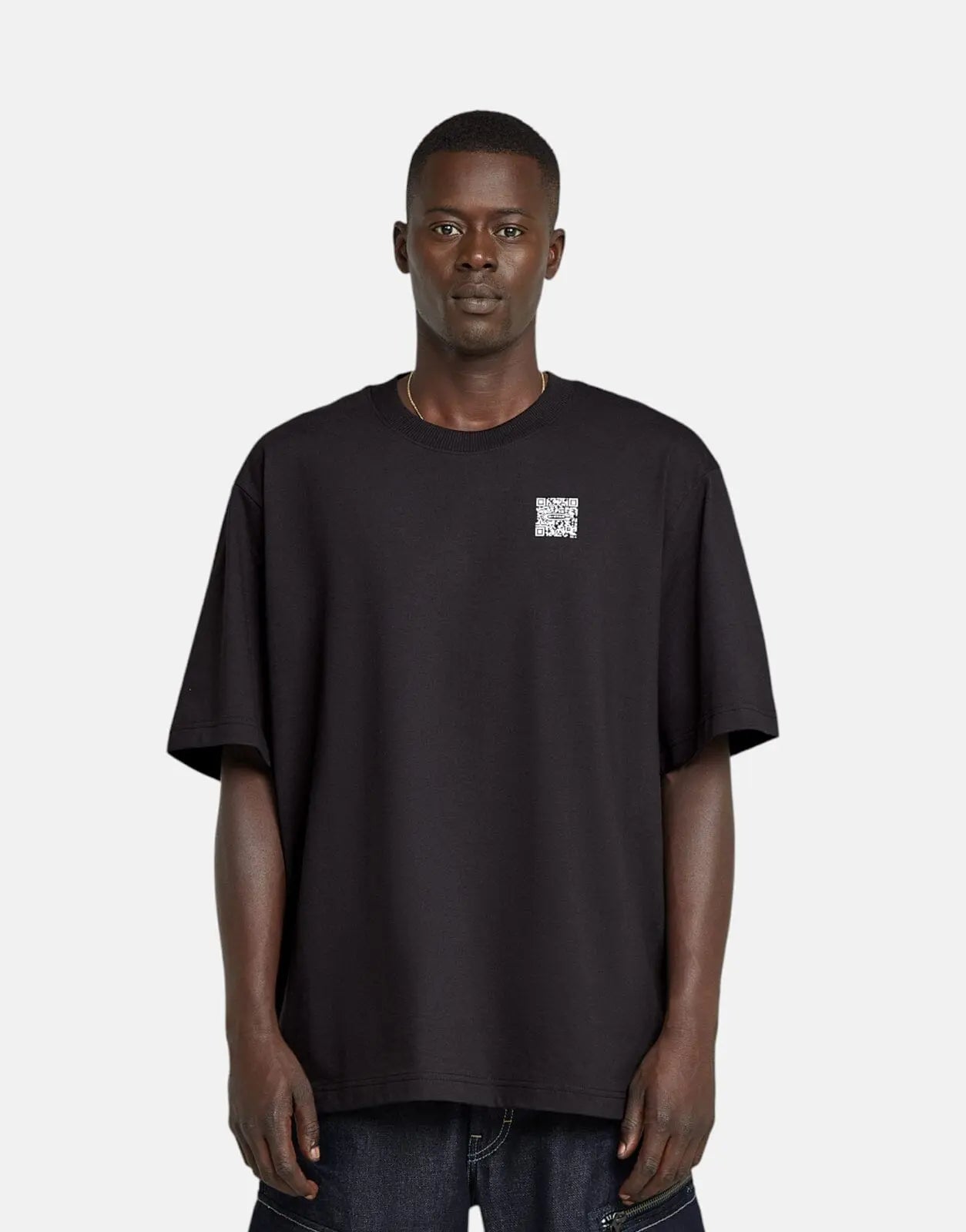 G-Star RAW QR Code Boxy Black T-Shirt - Subwear