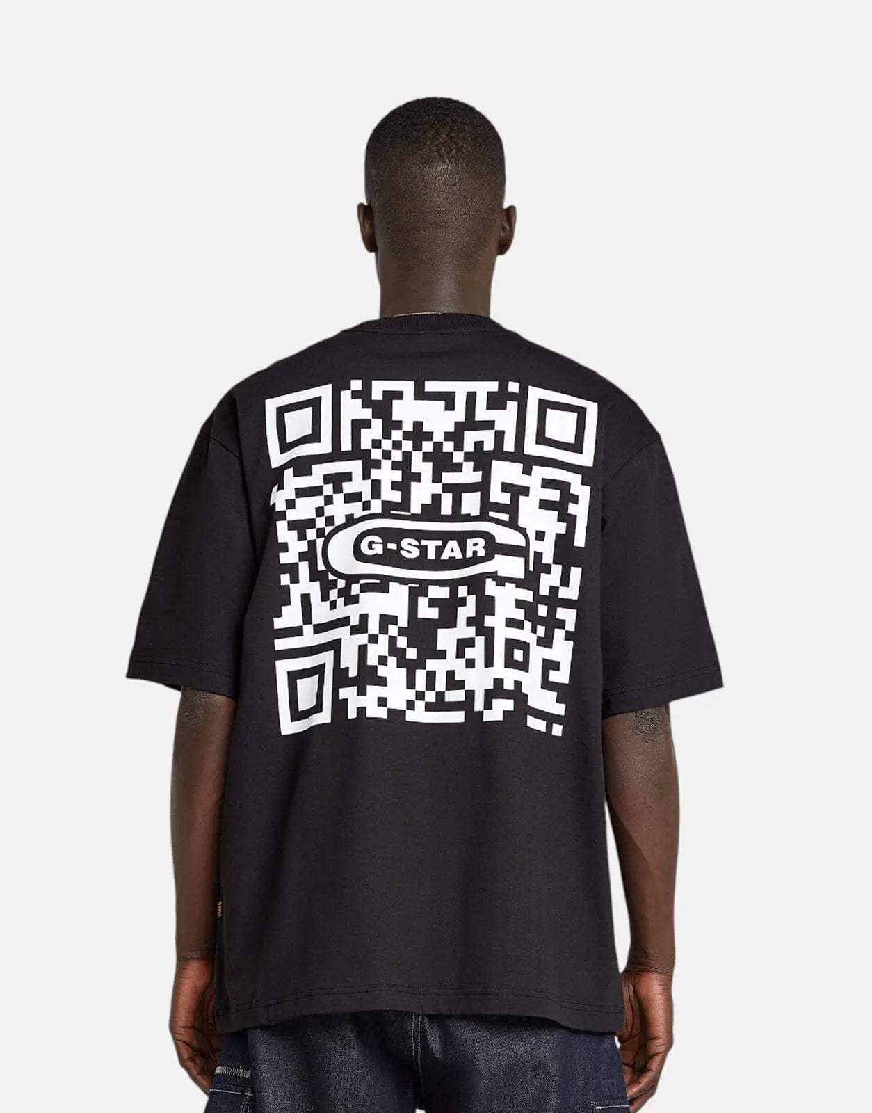 G-Star RAW QR Code Boxy Black T-Shirt - Subwear