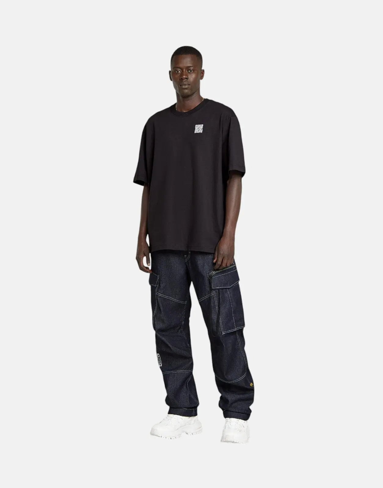 G-Star RAW QR Code Boxy Black T-Shirt - Subwear