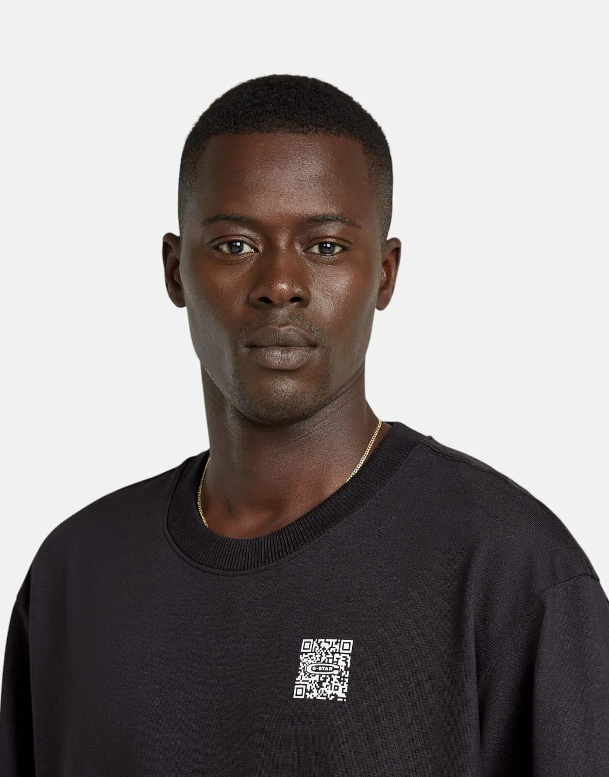 G-Star RAW QR Code Boxy Black T-Shirt - Subwear