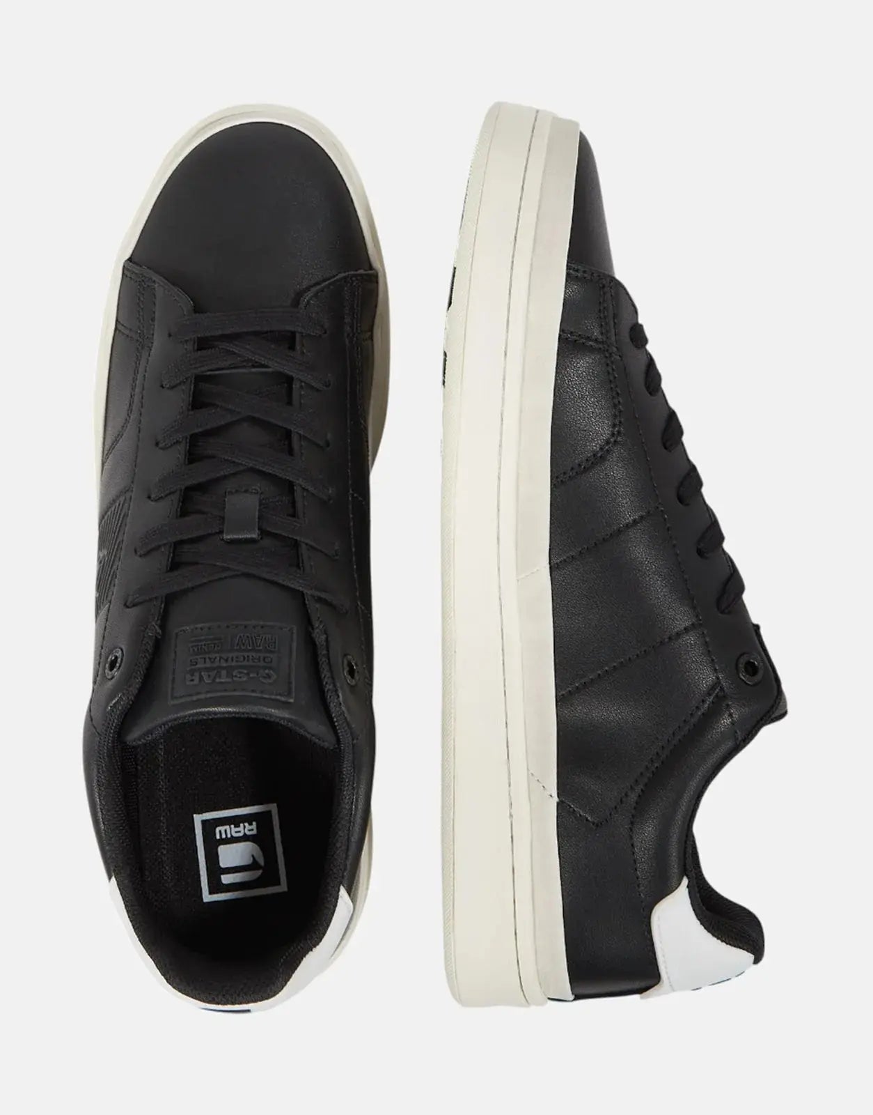 G-Star RAW Recruit III Lea Black/White Sneakers - Subwear