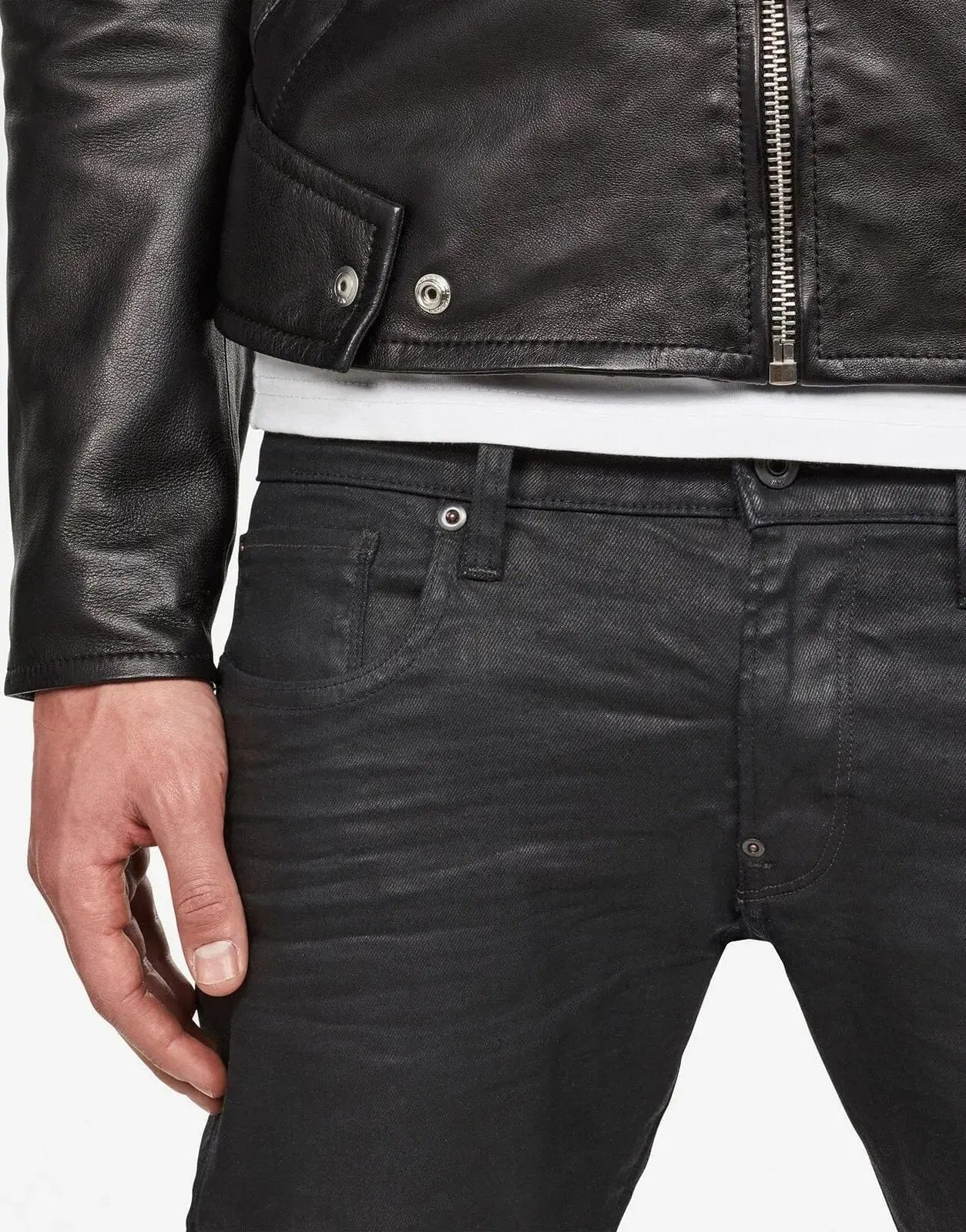 G-Star RAW Revend 3D Dark Wax coated Jeans - Subwear