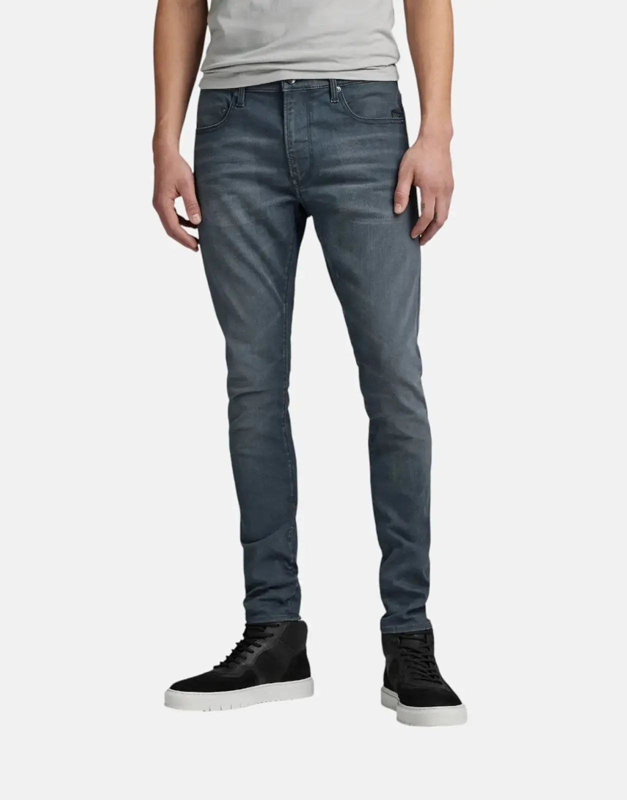G-Star RAW Revend FWD Antic Chert Grey Skinny Jeans - Subwear