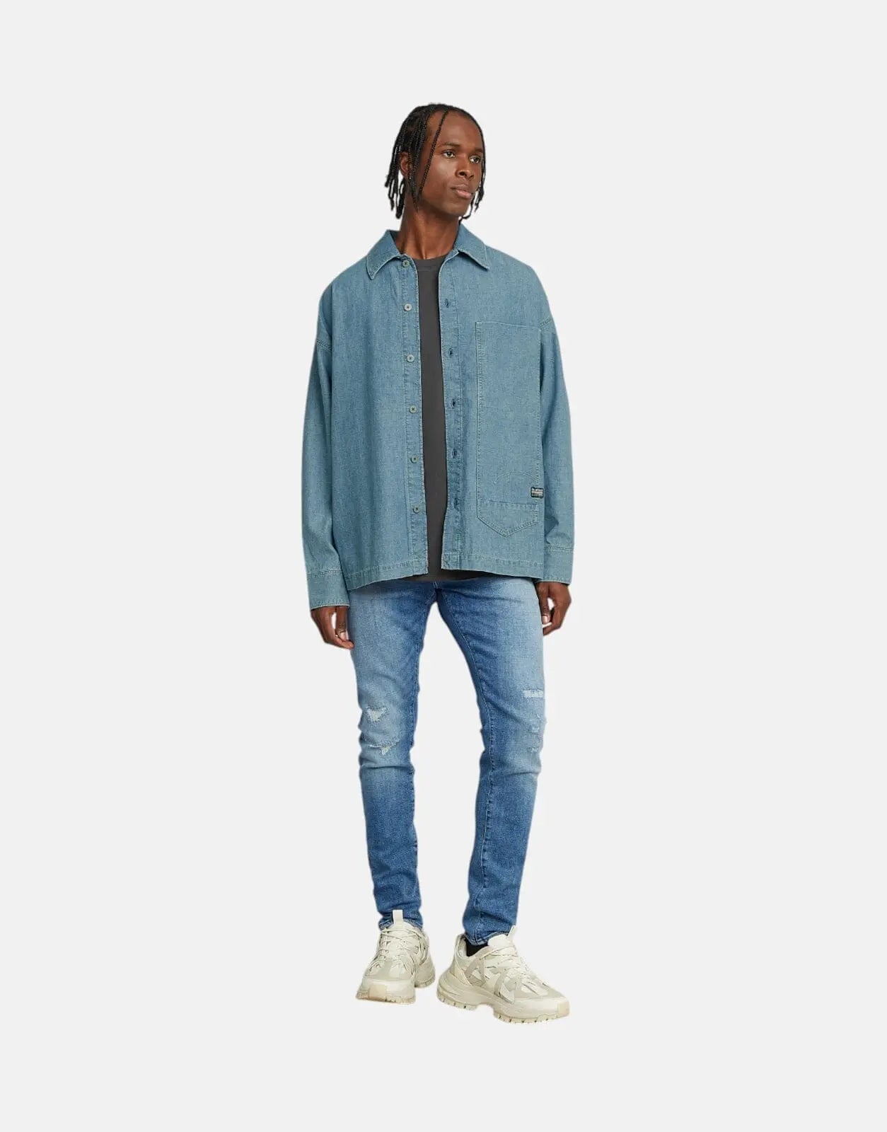 G-Star RAW Revend FWD Skinny Faded Blue Kloof Jeans - Subwear