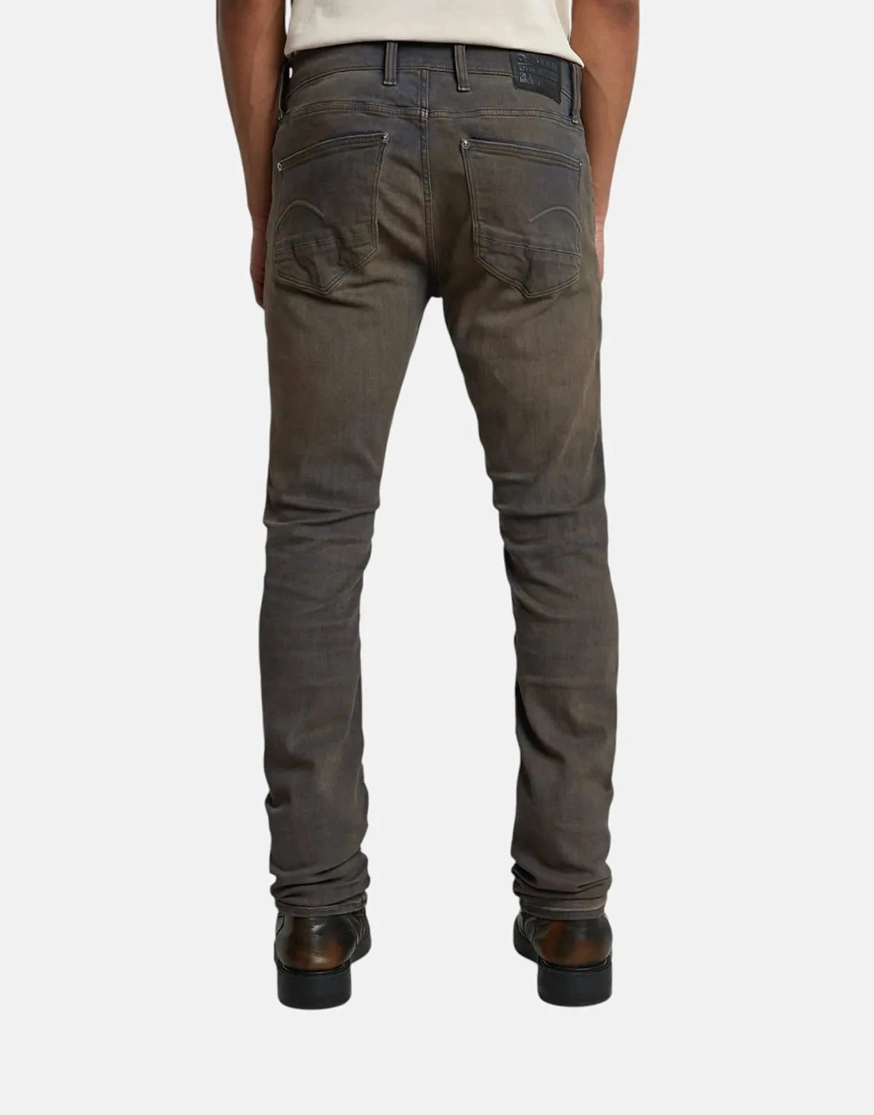 G-Star RAW Revend Faded Sepia Grey Skinny Jeans - Subwear