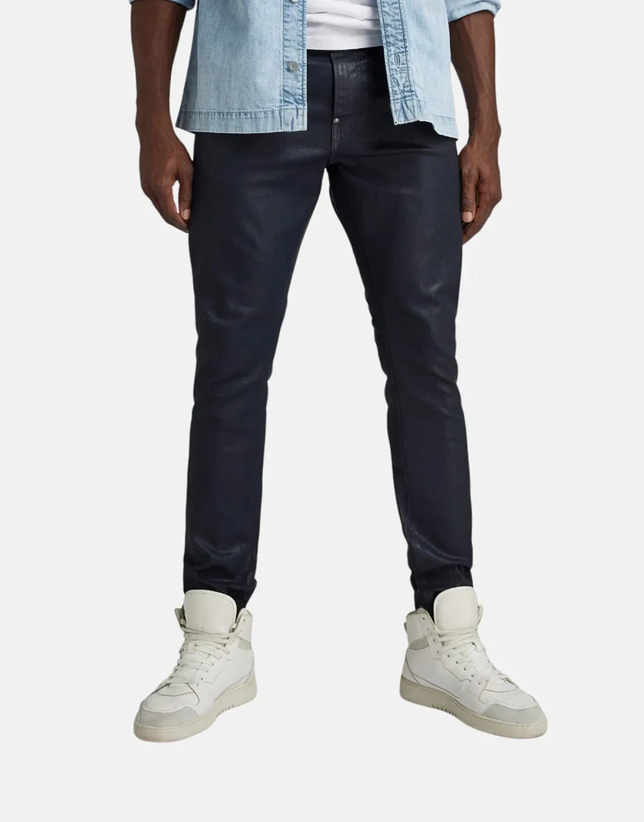 G-Star RAW Revend Skinny Wax Blue Jeans - Subwear