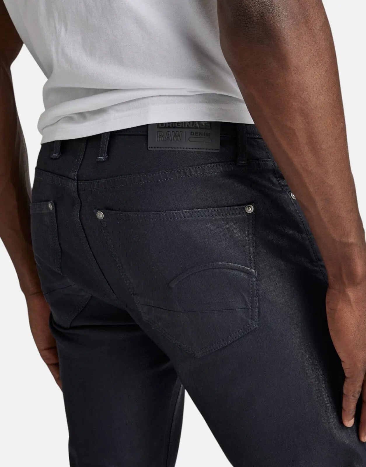 G-Star RAW Revend Skinny Wax Blue Jeans - Subwear