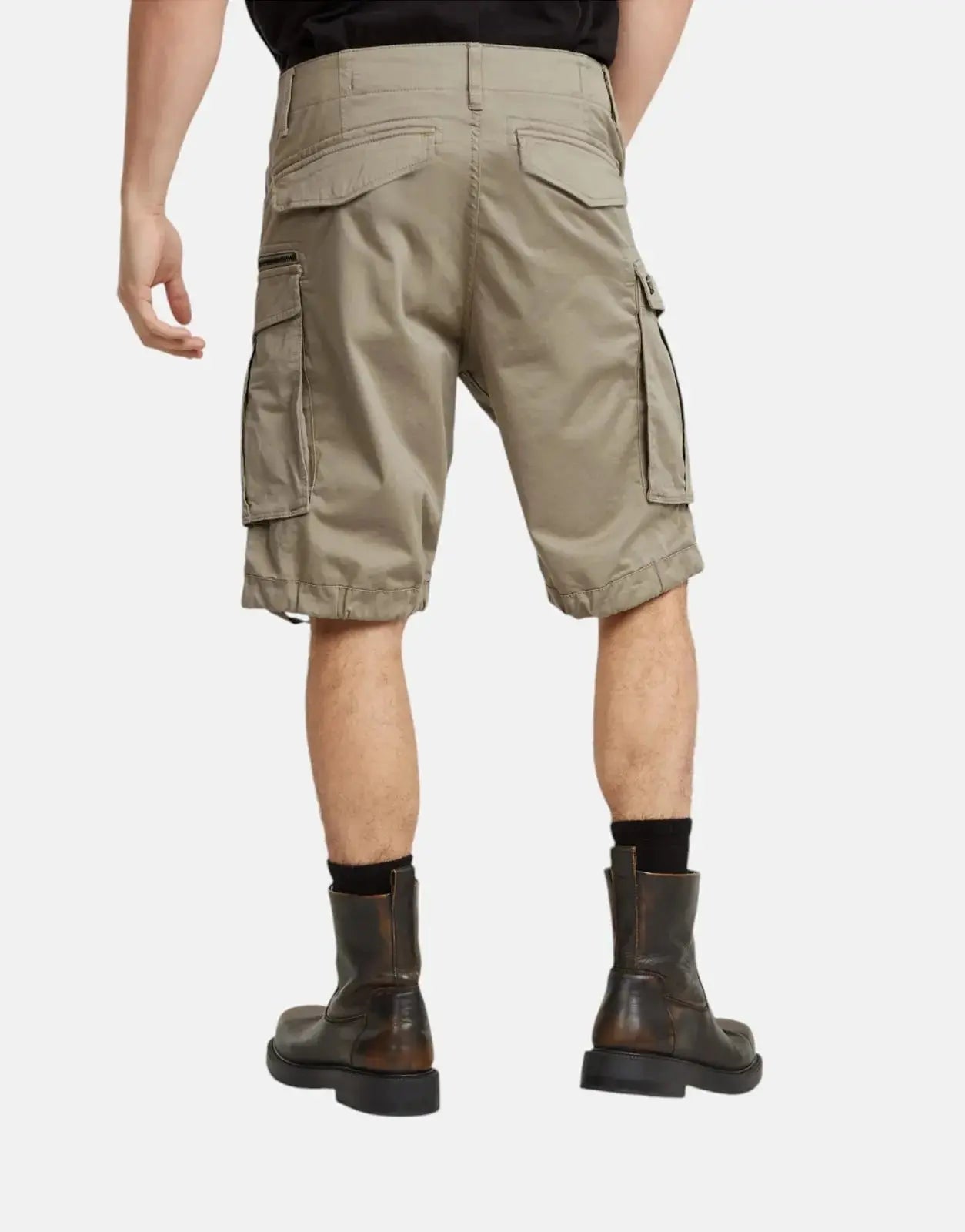 G-Star RAW Rovic Zip Relaxed Dune Shorts - Subwear