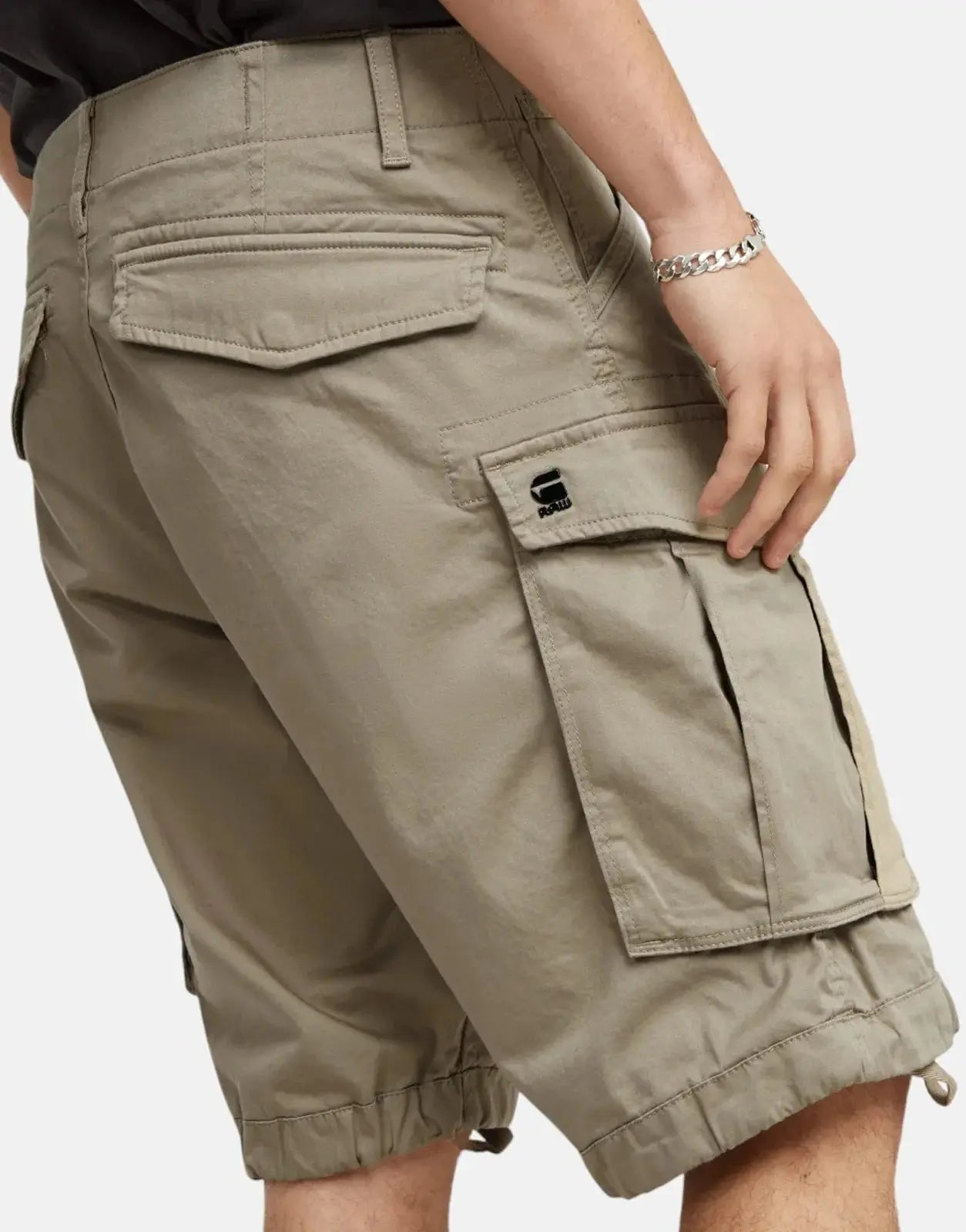 G-Star RAW Rovic Zip Relaxed Dune Shorts - Subwear