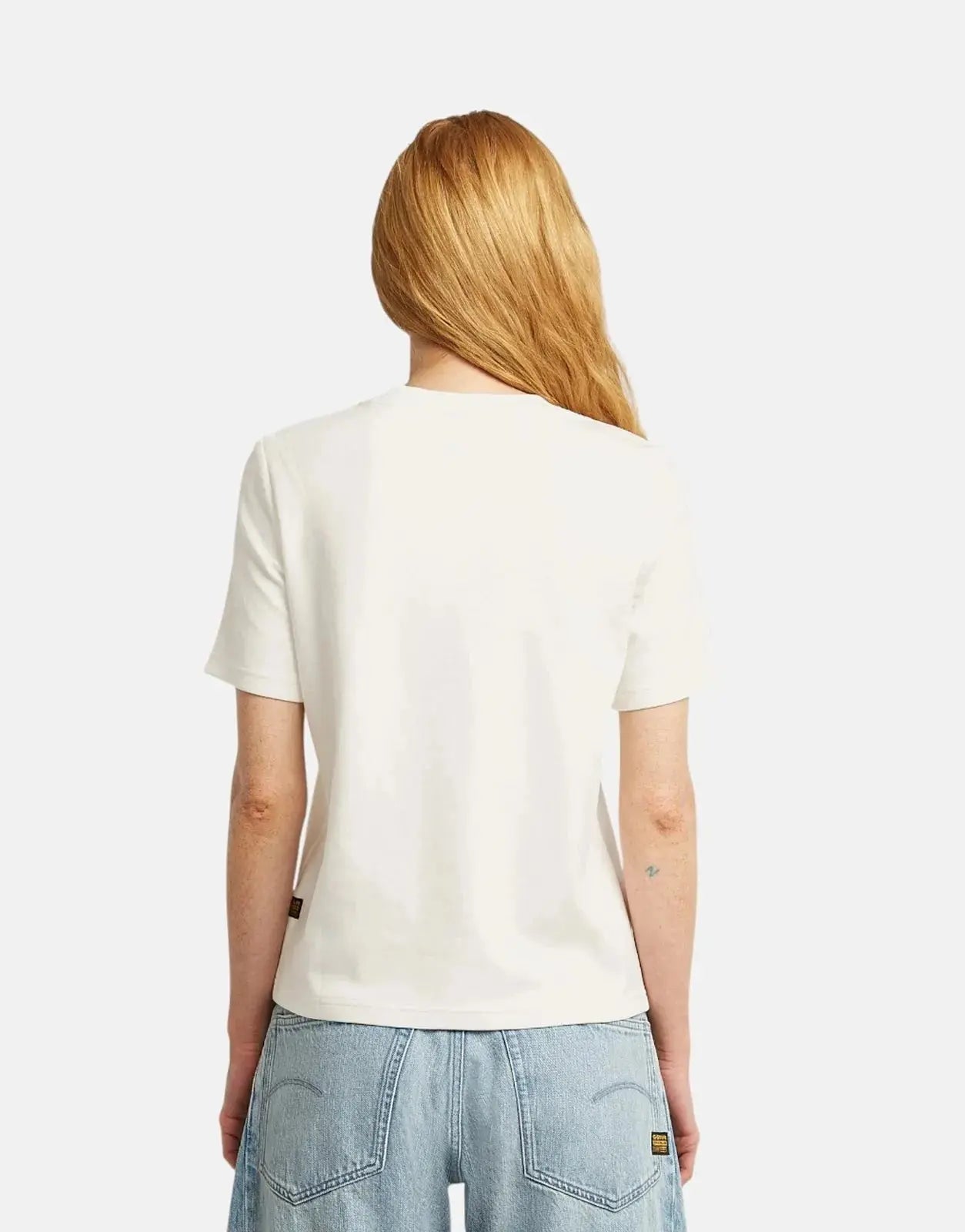 G-Star RAW Script Milk T-Shirt - Subwear