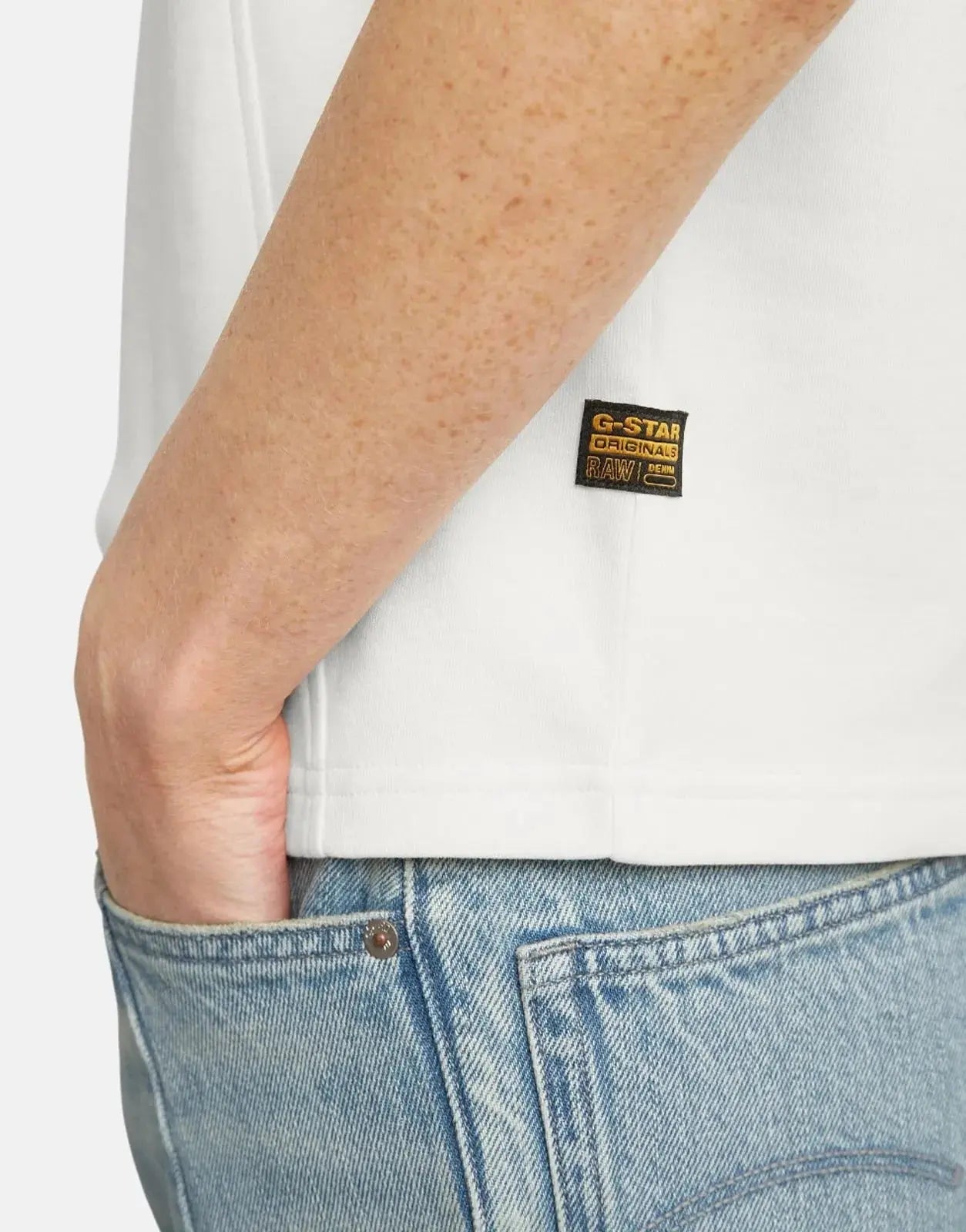 G-Star RAW Script Milk T-Shirt - Subwear