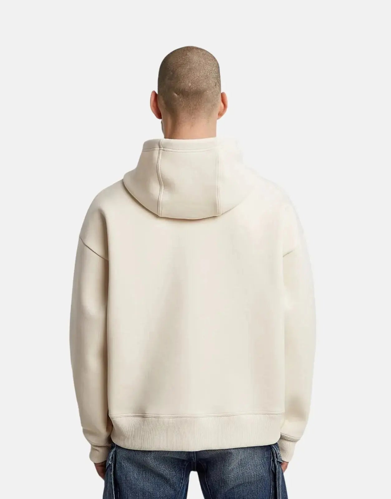 G-Star RAW Scuba Loose Whitebait Hooded Sweatshirt - Subwear