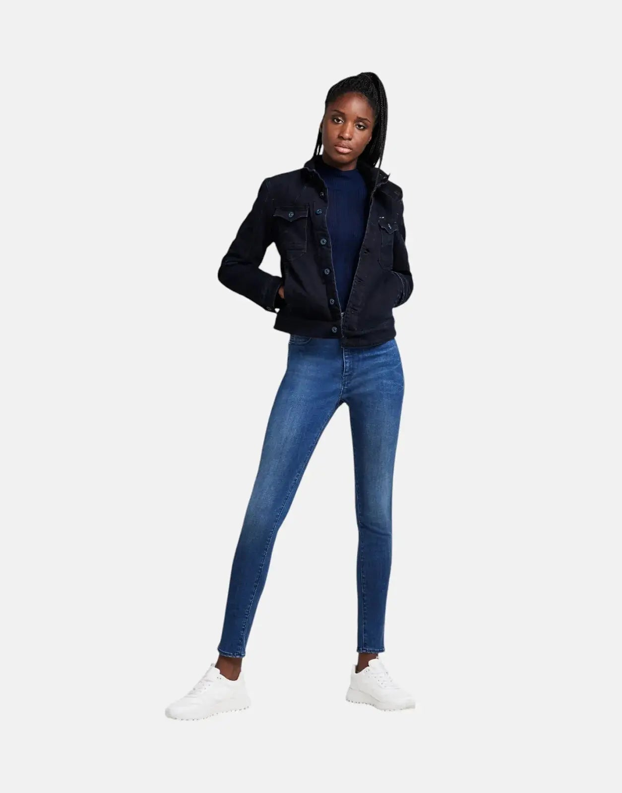 G-Star RAW Shape High Super Skinny Jeans FMBlue - Subwear