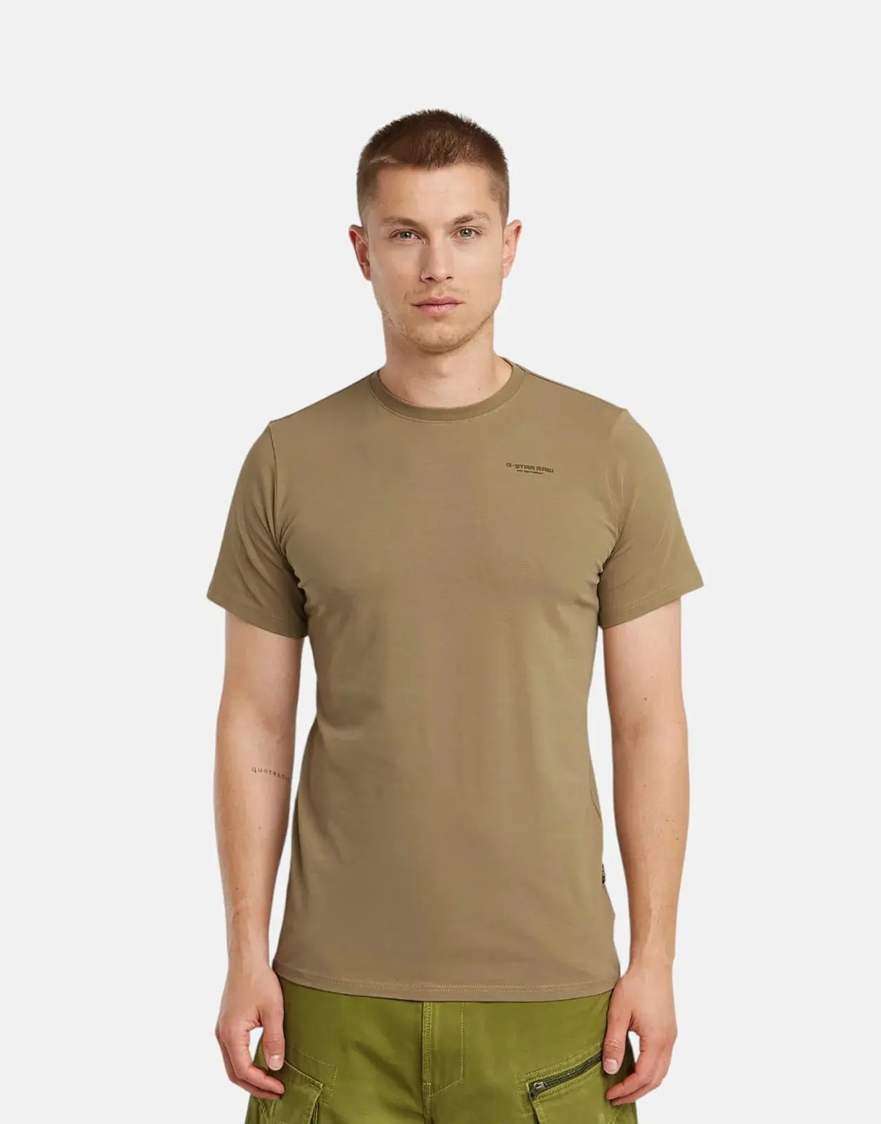G-Star RAW Slim Base Ensis Green T-Shirt - Subwear