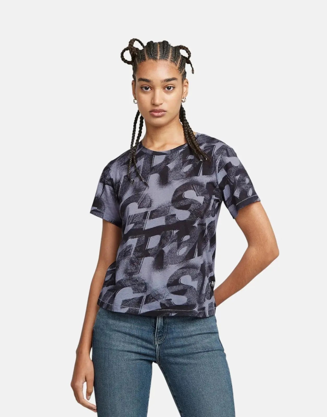 G-Star RAW Sprayed Letter Top OsakaBSL - Subwear