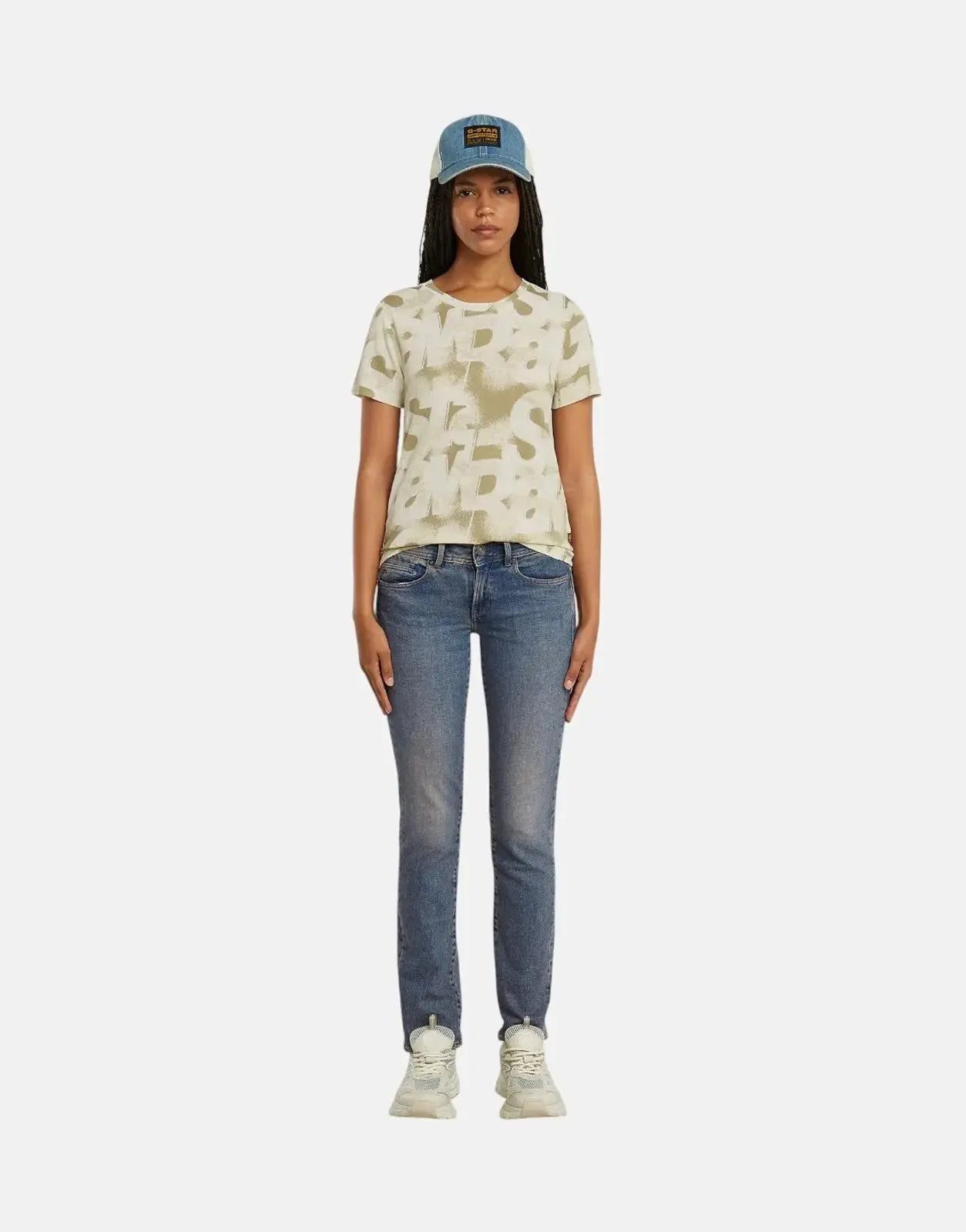 G-Star RAW Sprayed Letters Light Toggee Top - Subwear