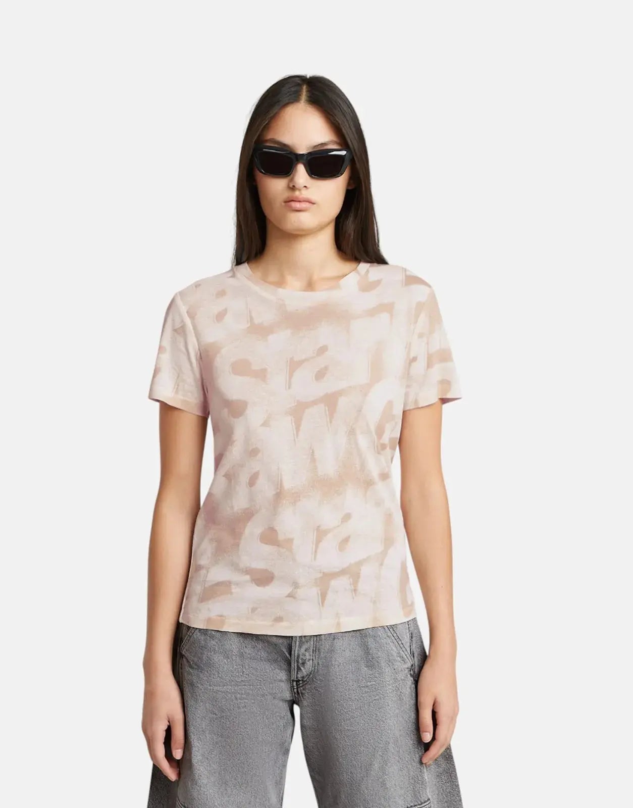 G-Star RAW Sprayed Letters T-Shirt - Subwear