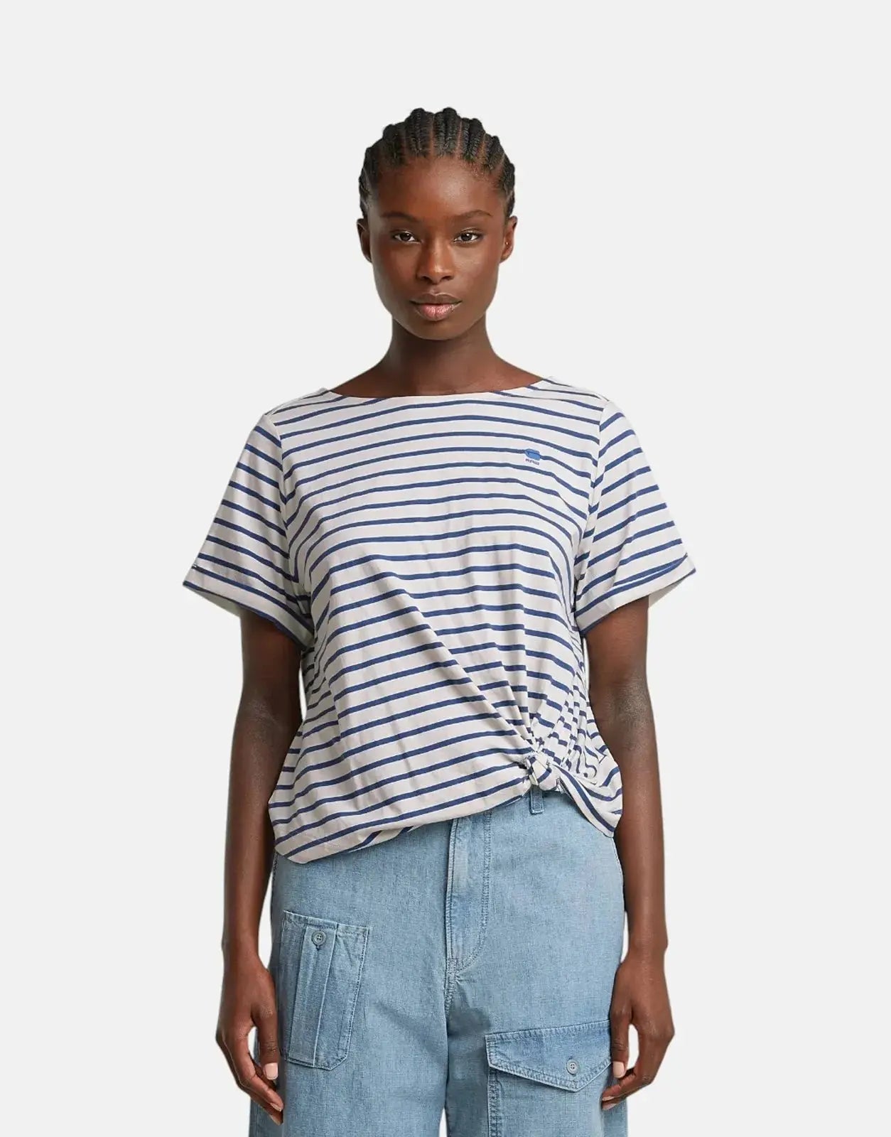 G-Star RAW Striped Knot T-Shirt - Subwear