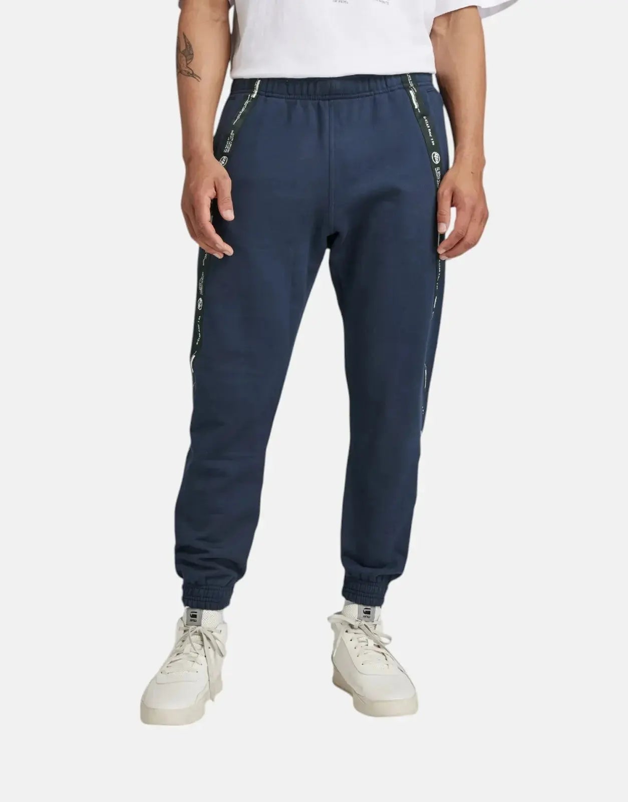 G-Star RAW Tape Sartho Blue Sweatpants - Subwear