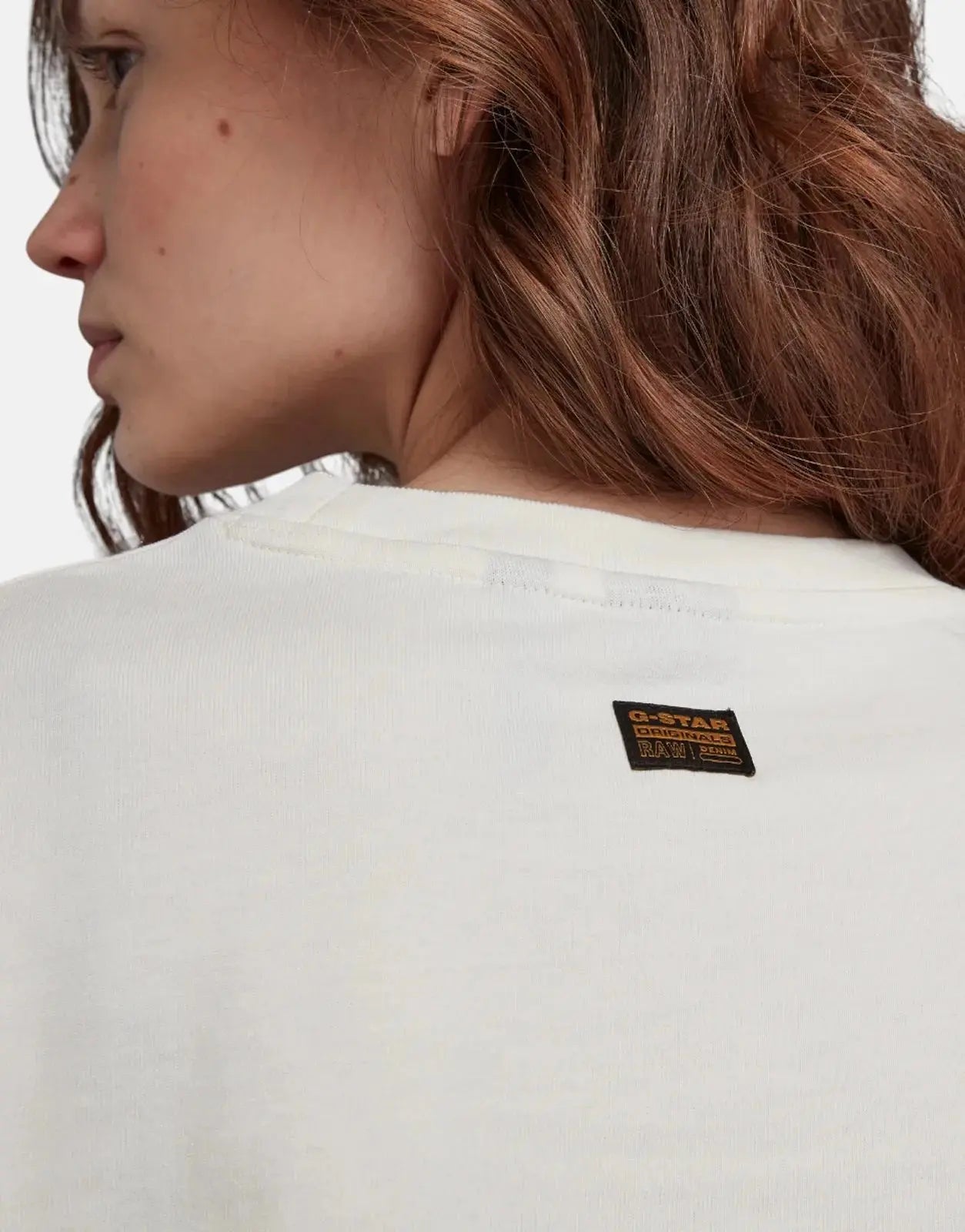 G-Star RAW Text Pocket Loose Milk Top - Subwear