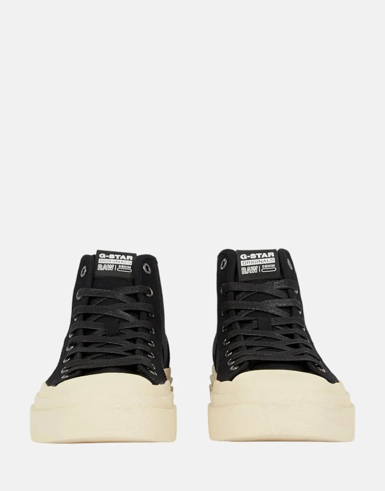 G-Star RAW Vodan Mid Basic Black/White Sneakers - Subwear