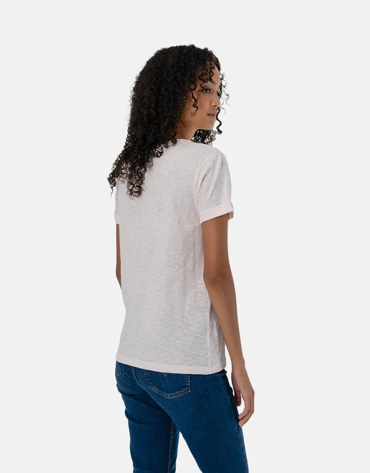 Guess College T-Shirt Pink - Subwear