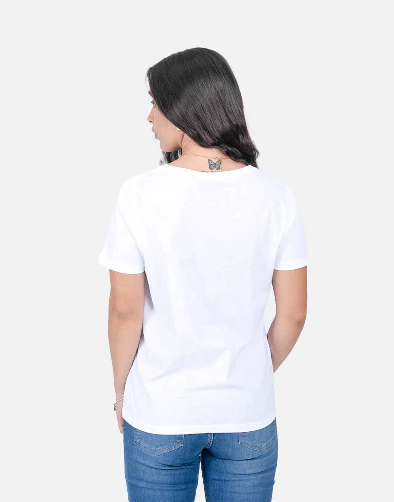 Guess Crew Neck Original White T-Shirt - Subwear