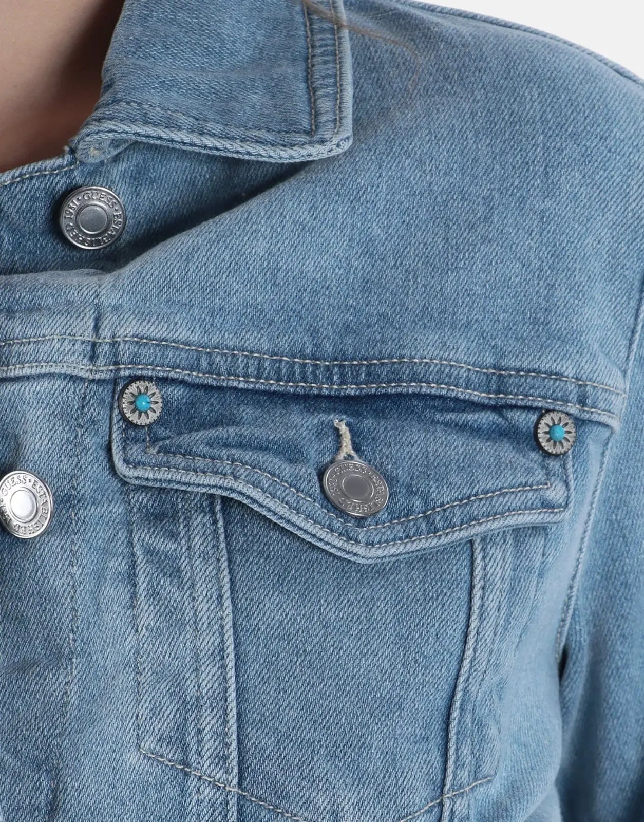 Guess Eco Doria Denim Jacket - Subwear