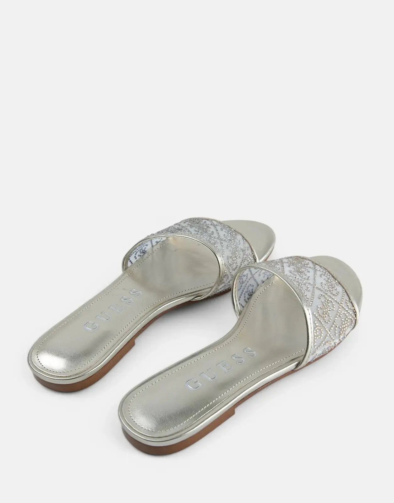 Guess Horaey Silver Sandal - Subwear
