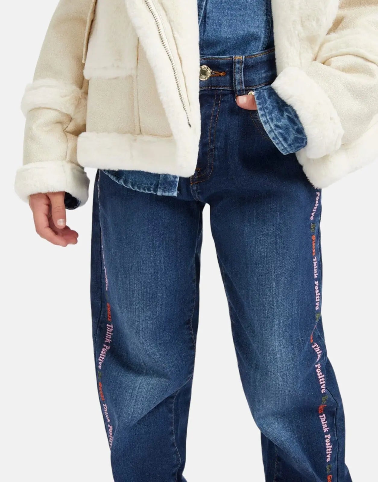 Guess Kids Straight Denim Jeans - Subwear