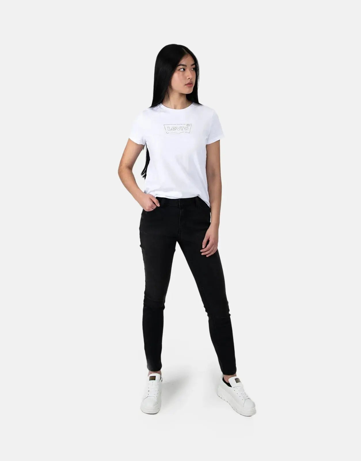 Guess Novak SA Curve Mid Rise Jeans BWS - Subwear