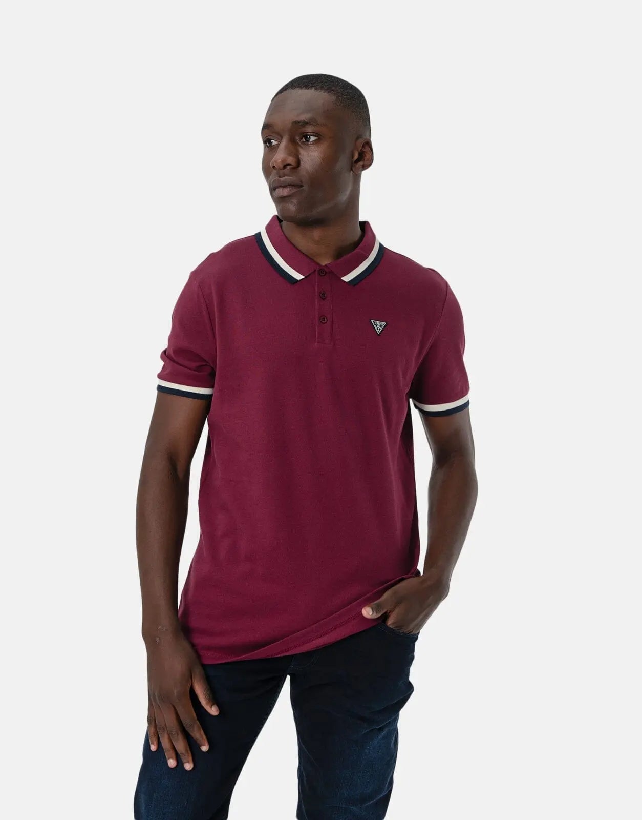 Guess Tipped Core Polo Shirt - Subwear