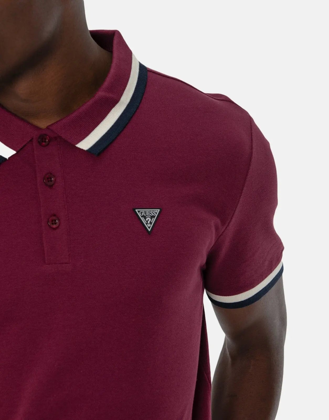 Guess Tipped Core Polo Shirt - Subwear